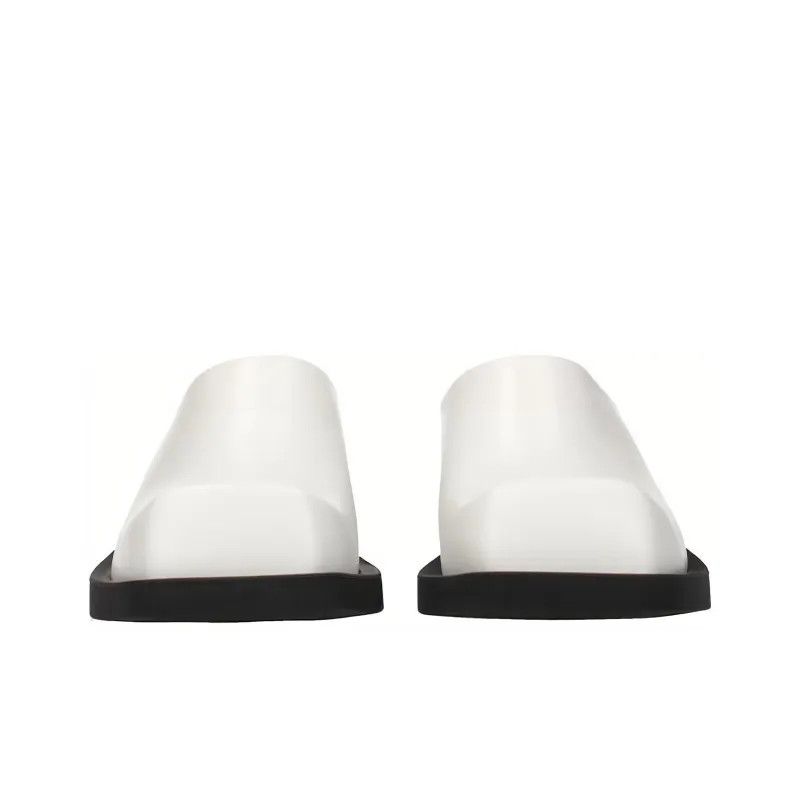 Marni o1y0225 Leather Mules in White Size US 9 / EU 42 - 4 Thumbnail