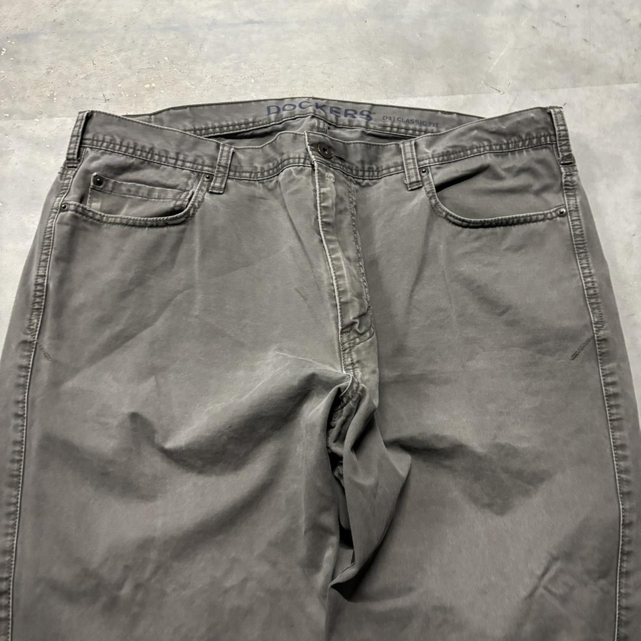 Japanese Brand × Vintage Crazy Vintage Y2K/2000s Grey Streetwear Essential Pants! Size US 40 / EU 56 - 5 Thumbnail
