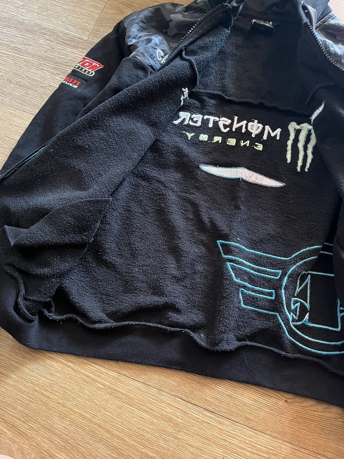 Vintage LAST PRICE DROP‼️Monster Energy Racing Zip Hoodie TTC Logo Size US M / EU 48-50 / 2 - 9 Thumbnail