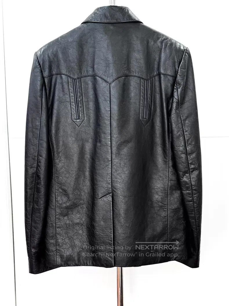 Saint Laurent Paris Saint Laurent Paris Western Grain Leather Business Suit Ja Size US M / EU 48-50 / 2 - 3 Thumbnail