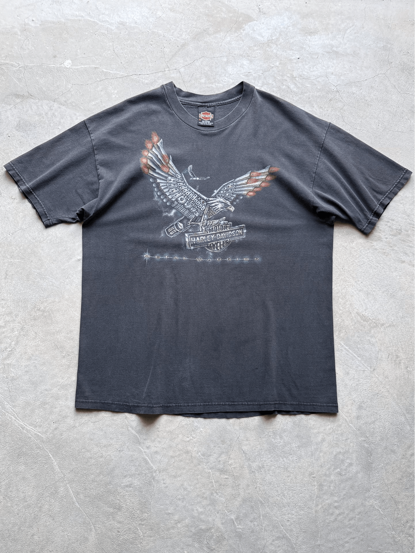 Vintage Vintage 1998 Harley Davidson Chopper Tee Size US XL / EU 56 / 4 - 1 Thumbnail