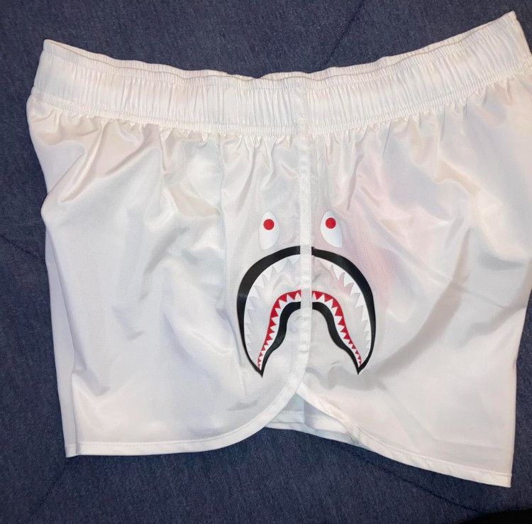 Bape Women Bape Shark Shorts Size 28" / US 6 / IT 42 - 2 Thumbnail