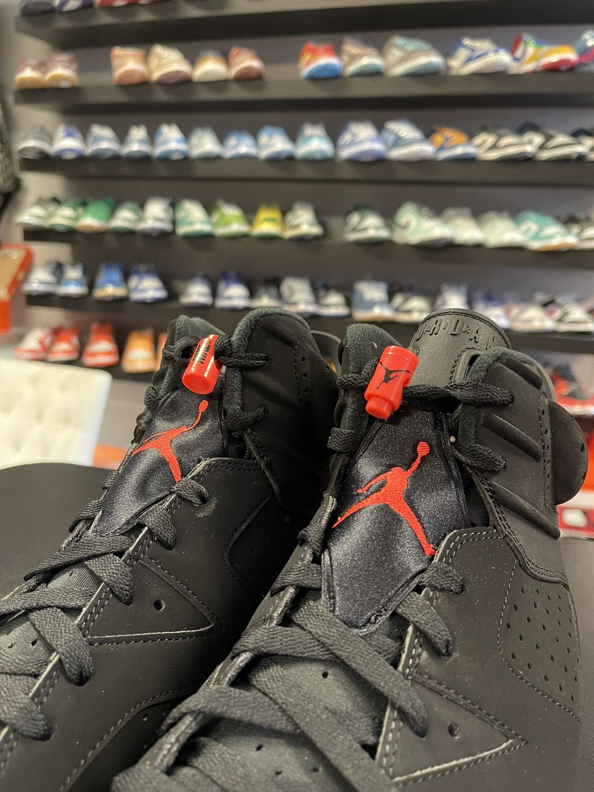 Jordan Brand Size 12 - Jordan 6 Black Infrared (2019) BRAND NEW! Size US 12 / EU 45 - 8 Thumbnail