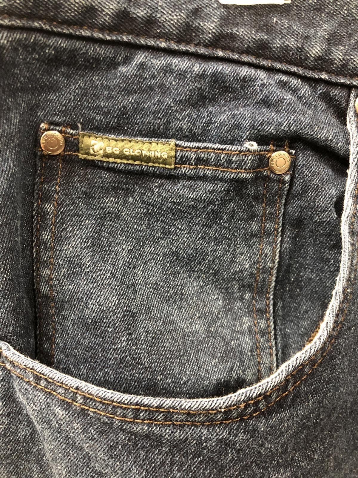 Designer BC Clothing Men's Fleece lined Denim Jeans Size US 40 / EU 56 - 3 Thumbnail