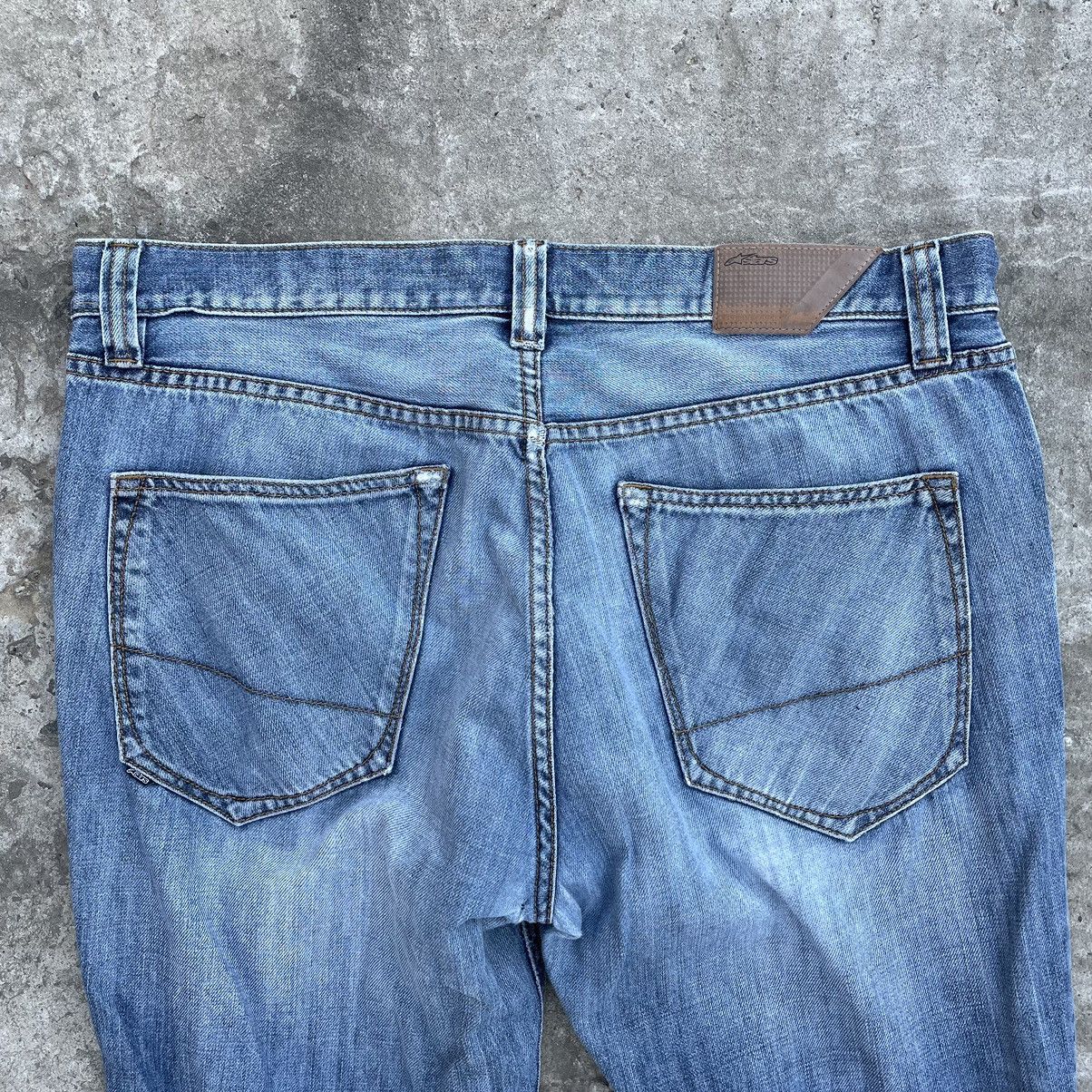 20471120 × Alpinestars Vintage AlpineStar Jeans Size 38 90s Style USA Racing Moto Size US 38 / EU 54 - 11 Thumbnail