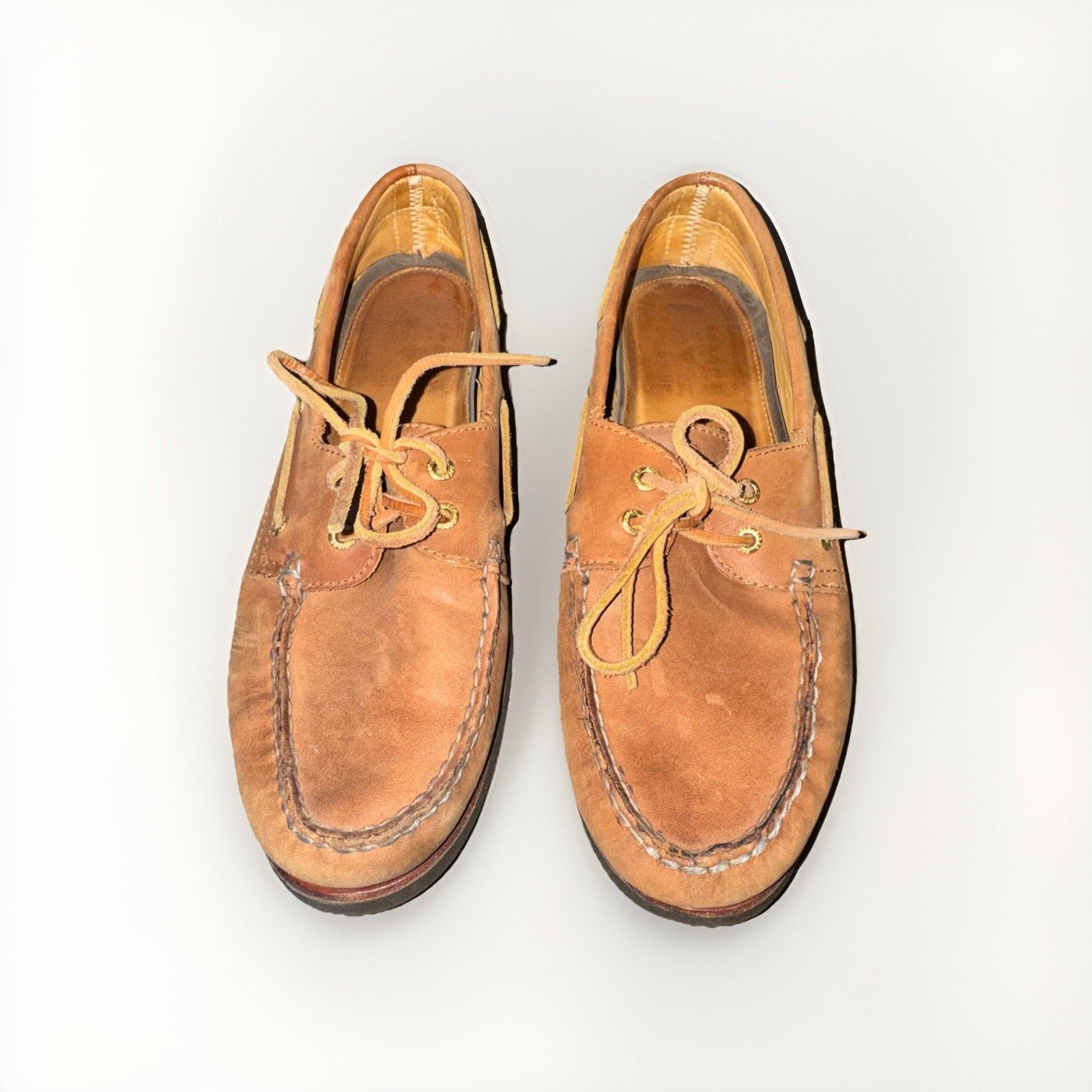 Sperry Sperry Top Sides Brown Boat Shoe Leather 11.5 Size US 11.5 / EU 44-45 - 1 Thumbnail
