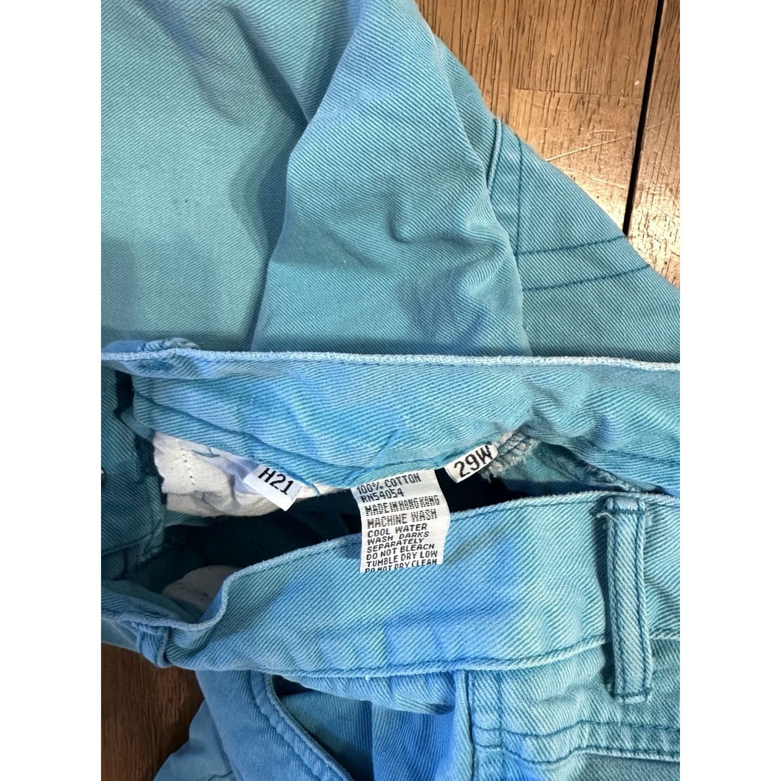 Bugle Boy VINTAGE Bugle Boy Shorts Denim Blue 29 Men 90s Regular Denim 29 Size US 29 - 3 Thumbnail