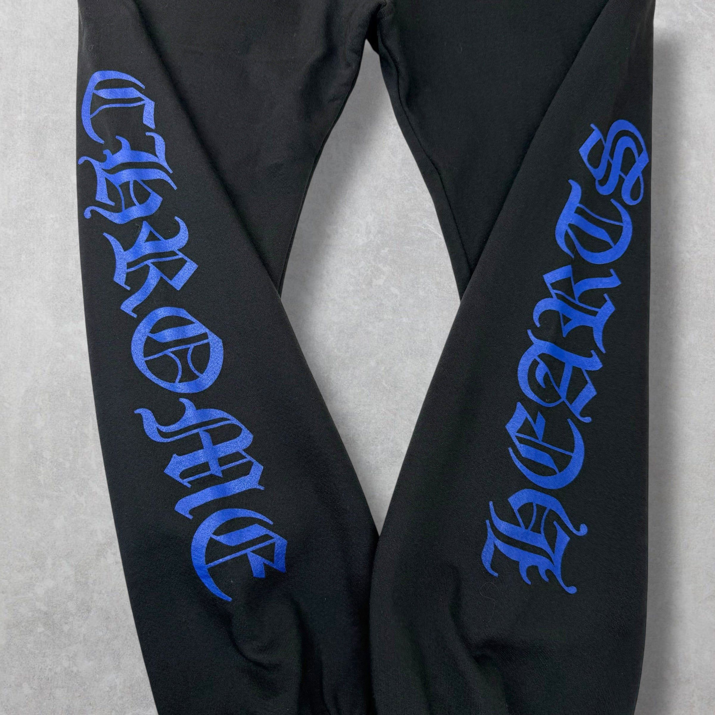 Chrome Hearts Chrome Hearts Blue Horseshoe Logo Sweatpants M Size US 29 - 5 Thumbnail