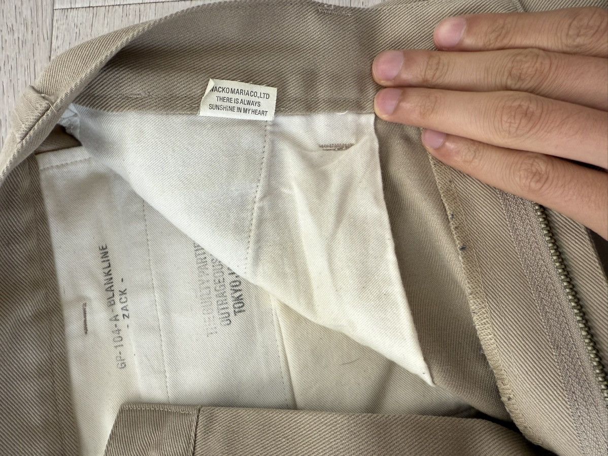 Wacko Maria Wacko Maria Beige ‘Guilty Parties’ Zack Skate Trousers Size US 30 / EU 46 - 3 Thumbnail