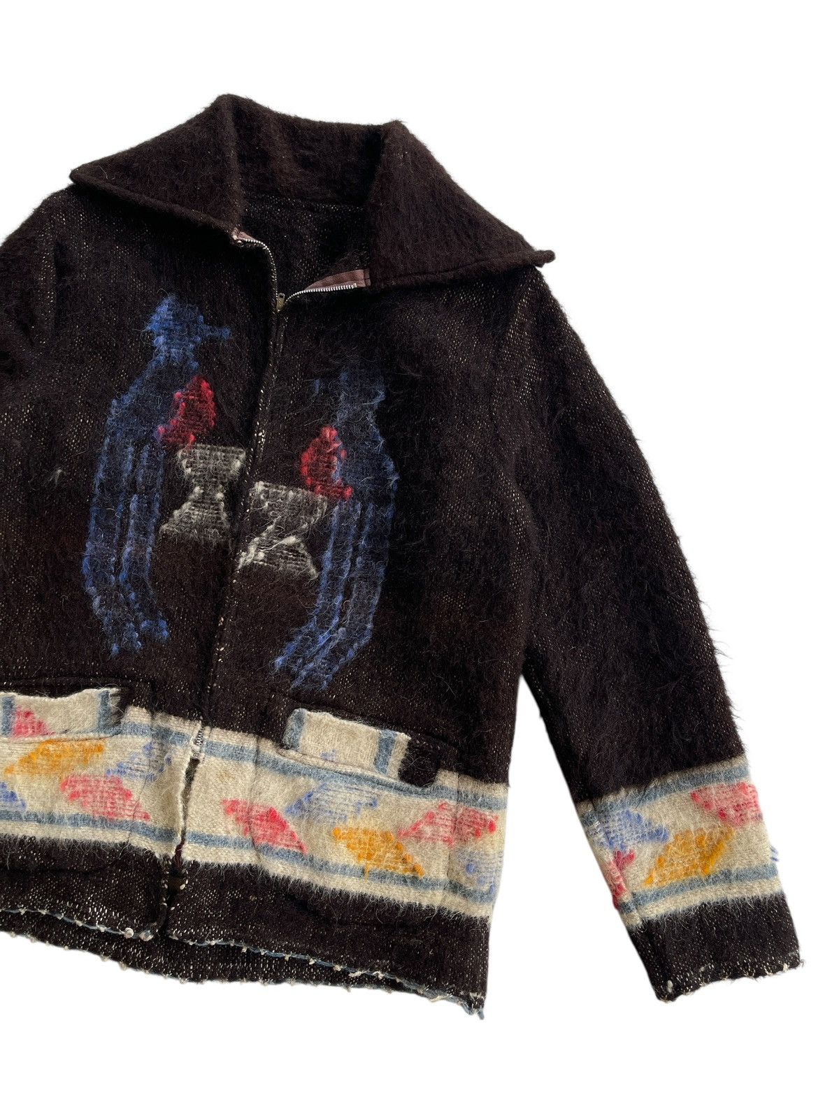 Vintage 1970s Southwestern Jack Mohair Jacket Size US M / EU 48-50 / 2 - 7 Thumbnail