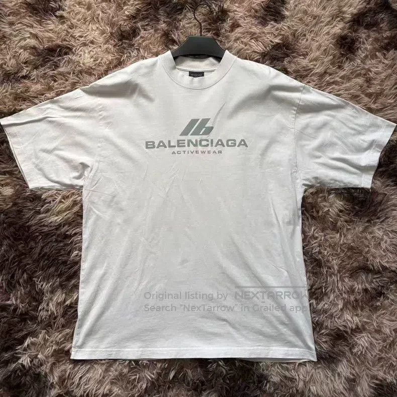 Balenciaga Balenciaga 3M Reflective Letter Logo T-Shirt Size US L / EU 52-54 / 3 - 1 Thumbnail