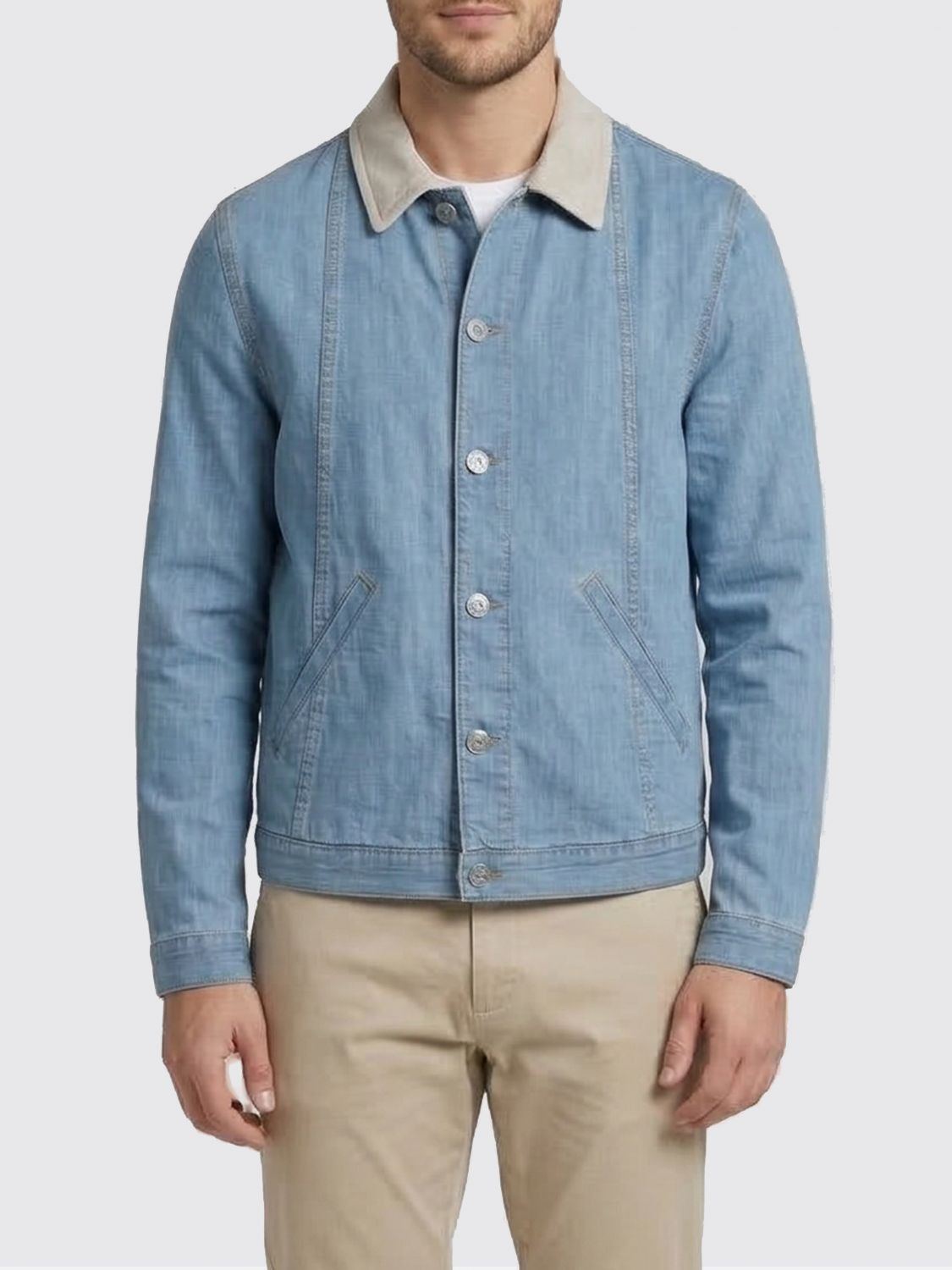 Brunello Cucinelli Brunello Cucinelli Jacket Men Blue 1 Size US M / EU 48-50 / 2 - 1 Thumbnail