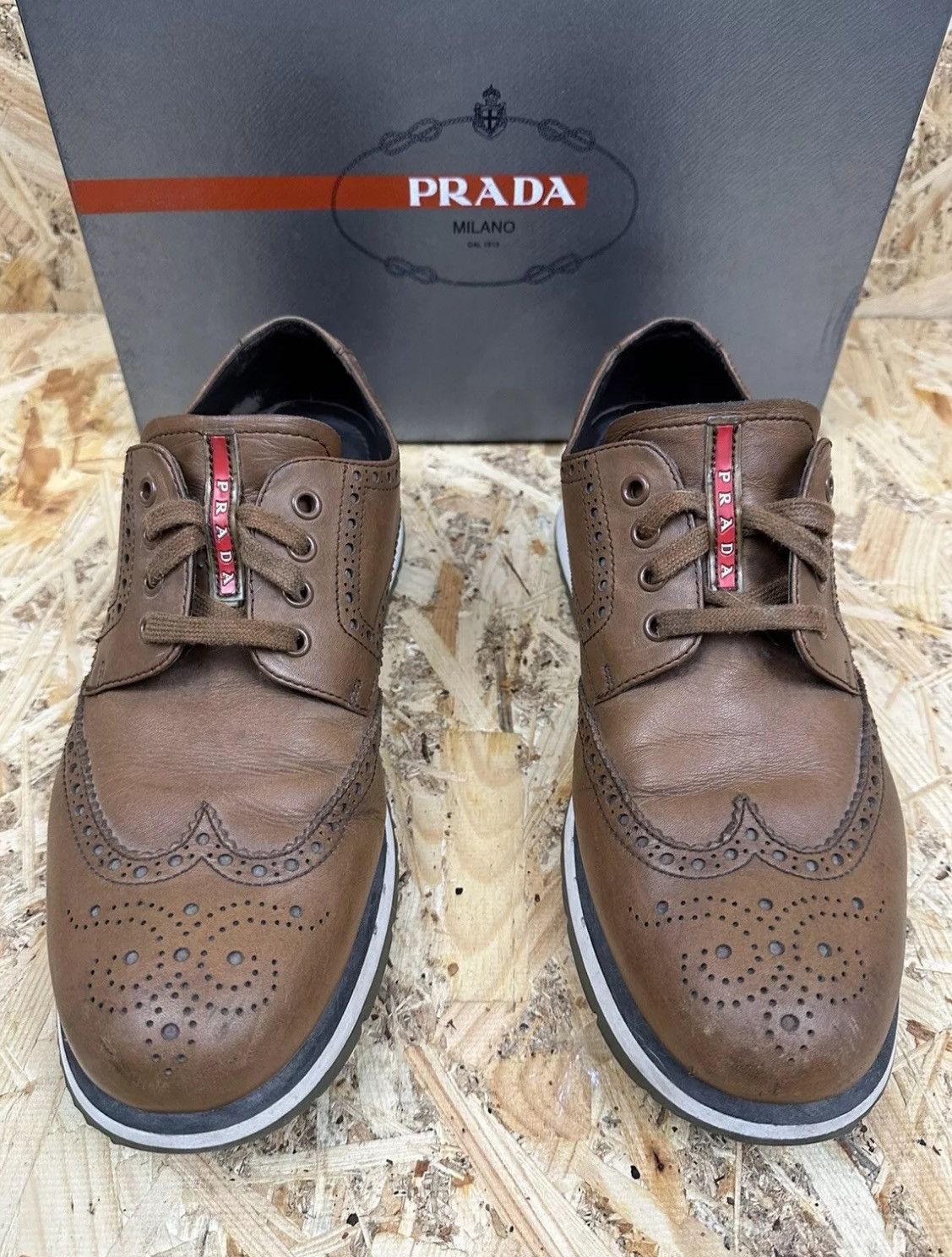 Prada Prada brogues size 10,5 US Size US 10.5 / EU 43-44 - 7 Thumbnail