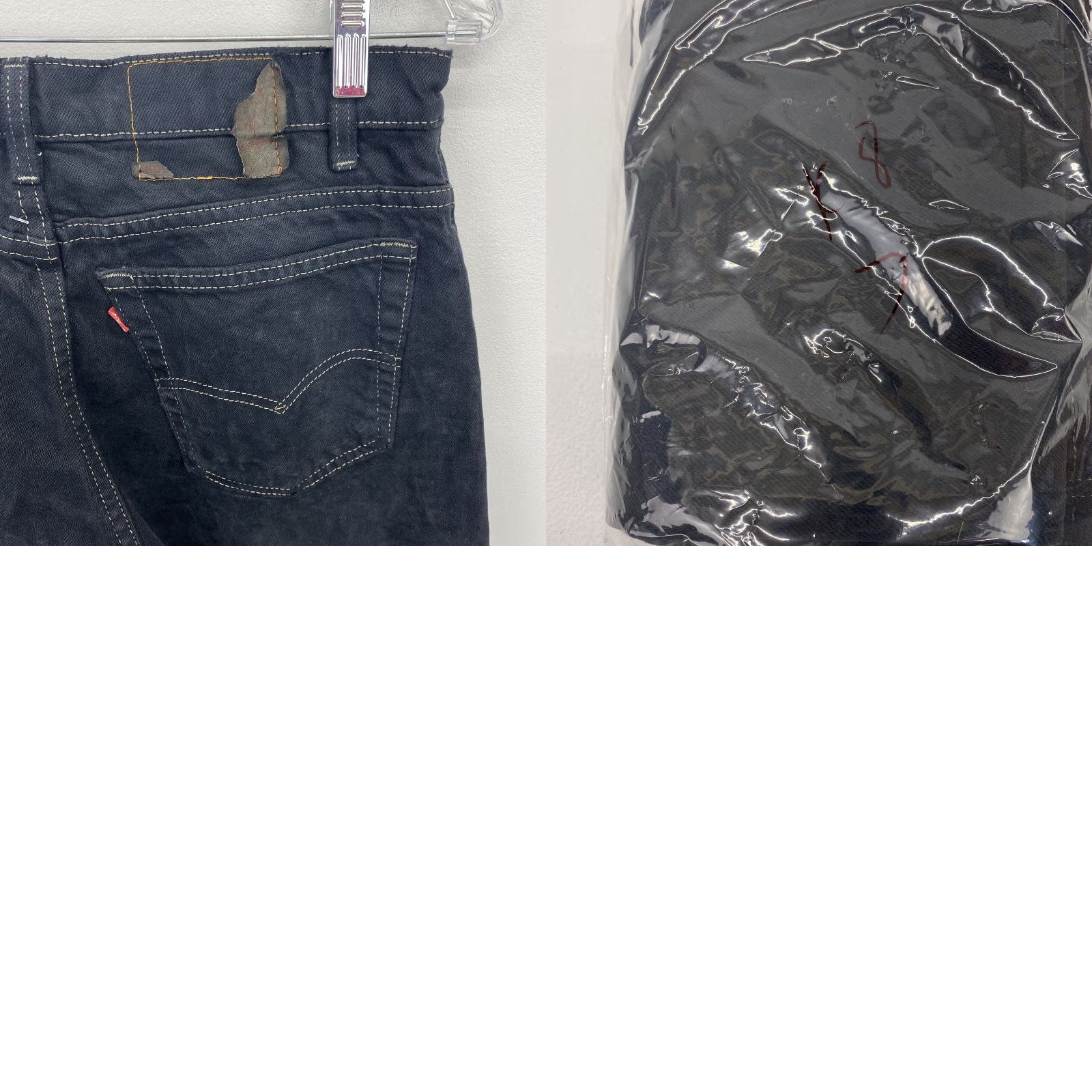 Levi's Vintage Levi’s 505 Black Jeans Regular Straight leg Overdyed 90's Dead stock Mens Jeans 32 Black 32 inseam 32 waist 32 5-Pocket Denim Cotton USA 90s Size US 32 / EU 48 - 9 Thumbnail