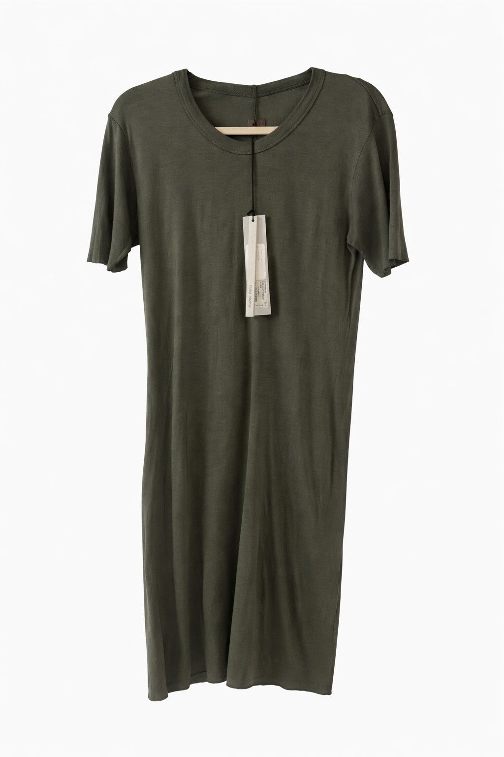 Rick Owens Rick Owens Mainline Basic Tee – Jade Green – Size S Size US S / EU 44-46 / 1 - 1 Thumbnail