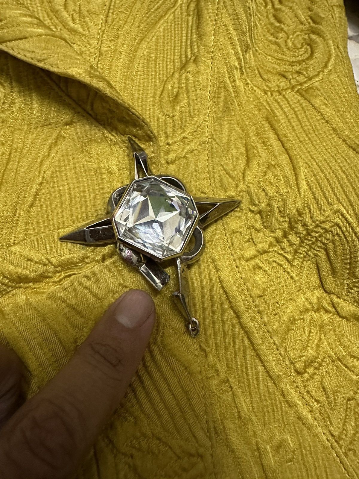 Thierry Mugler Iconic 80s Thierry Mugler Sculpted Jacket Crystal Ribbon 9AT Size M / US 6-8 / IT 42-44 - 8 Thumbnail
