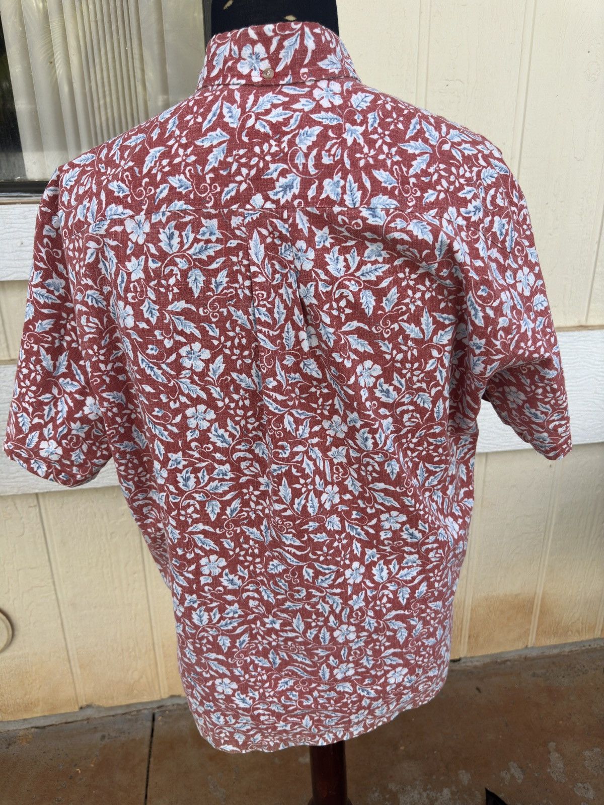 Other PreOwned Kahala Hawaiian Print 3/4 Button Red Men's Large Size US L / EU 52-54 / 3 - 2 Thumbnail