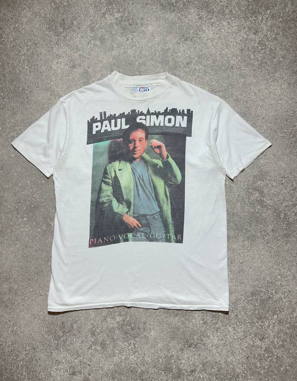 Hanes Hanes x Paul Simon 1991 Vintage Tee Size XL Size US XL / EU 56 / 4 - 1 Thumbnail