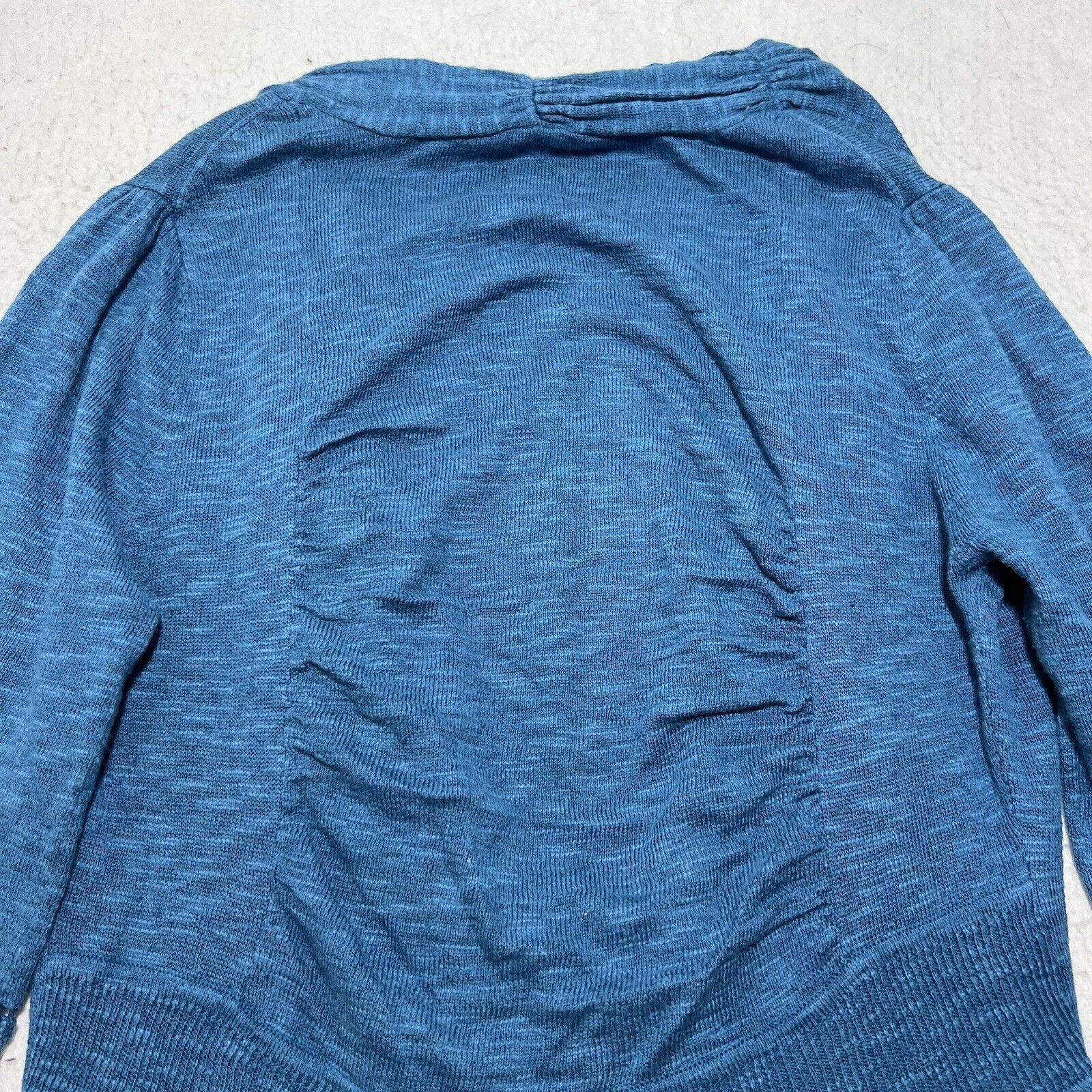 Other Soft Surroundings Medium Linen Buckle Cardigan Sweater Size M / US 6-8 / IT 42-44 - 11 Thumbnail