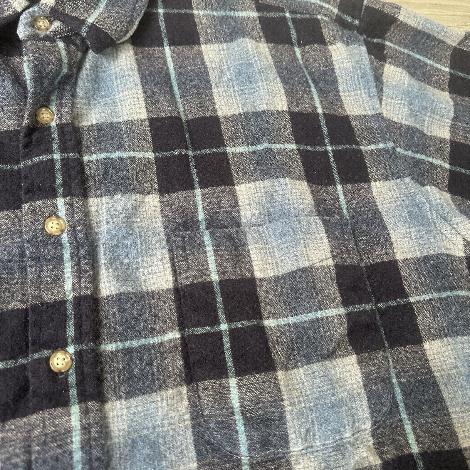 Pendleton Vintage Pendleton Mens Long Sleeve Shirt Button Up Plaid Size US XL / EU 56 / 4 - 4 Thumbnail