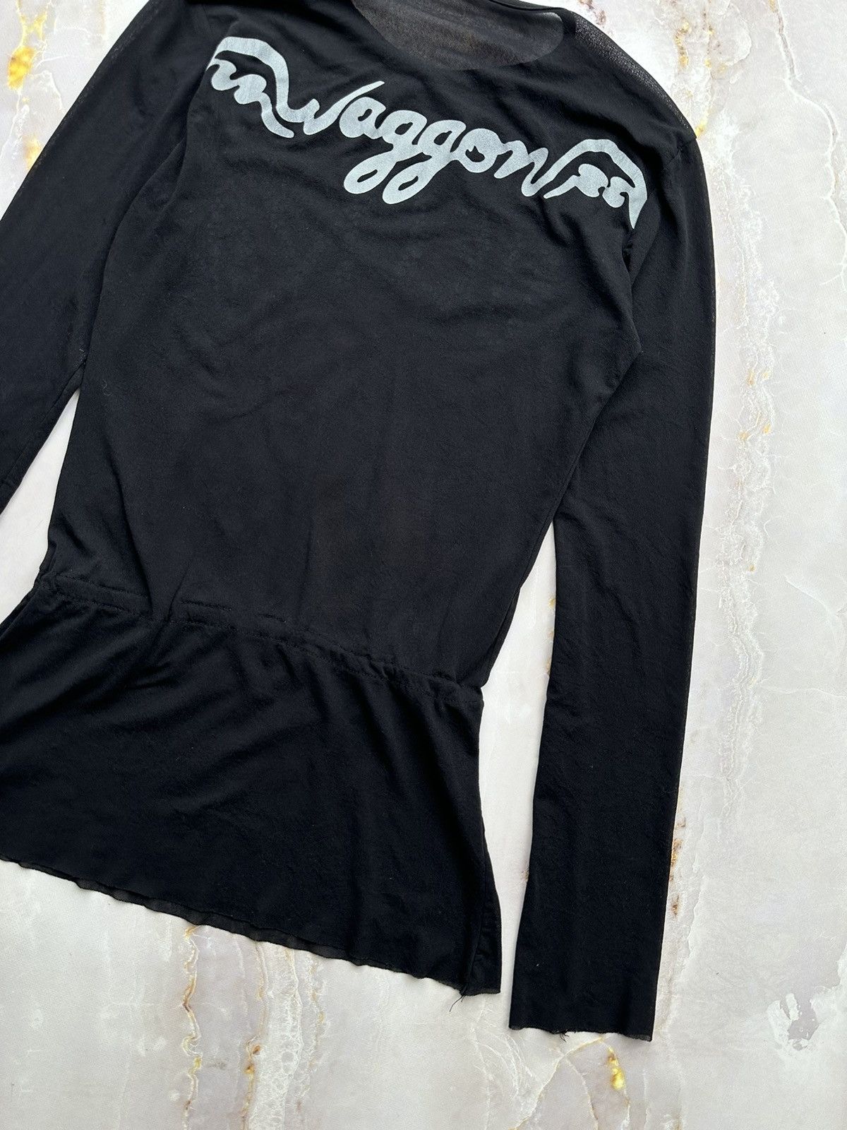 Japanese Brand Vintage Mesh Long Sleeve Size S / US 4 / IT 40 - 8 Thumbnail