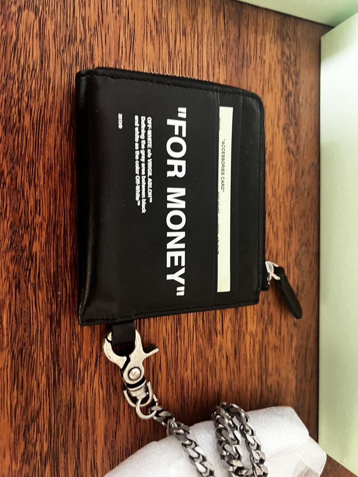 Off-White Off-White Wallet “FOR MONEY” Size ONE SIZE - 2 Thumbnail