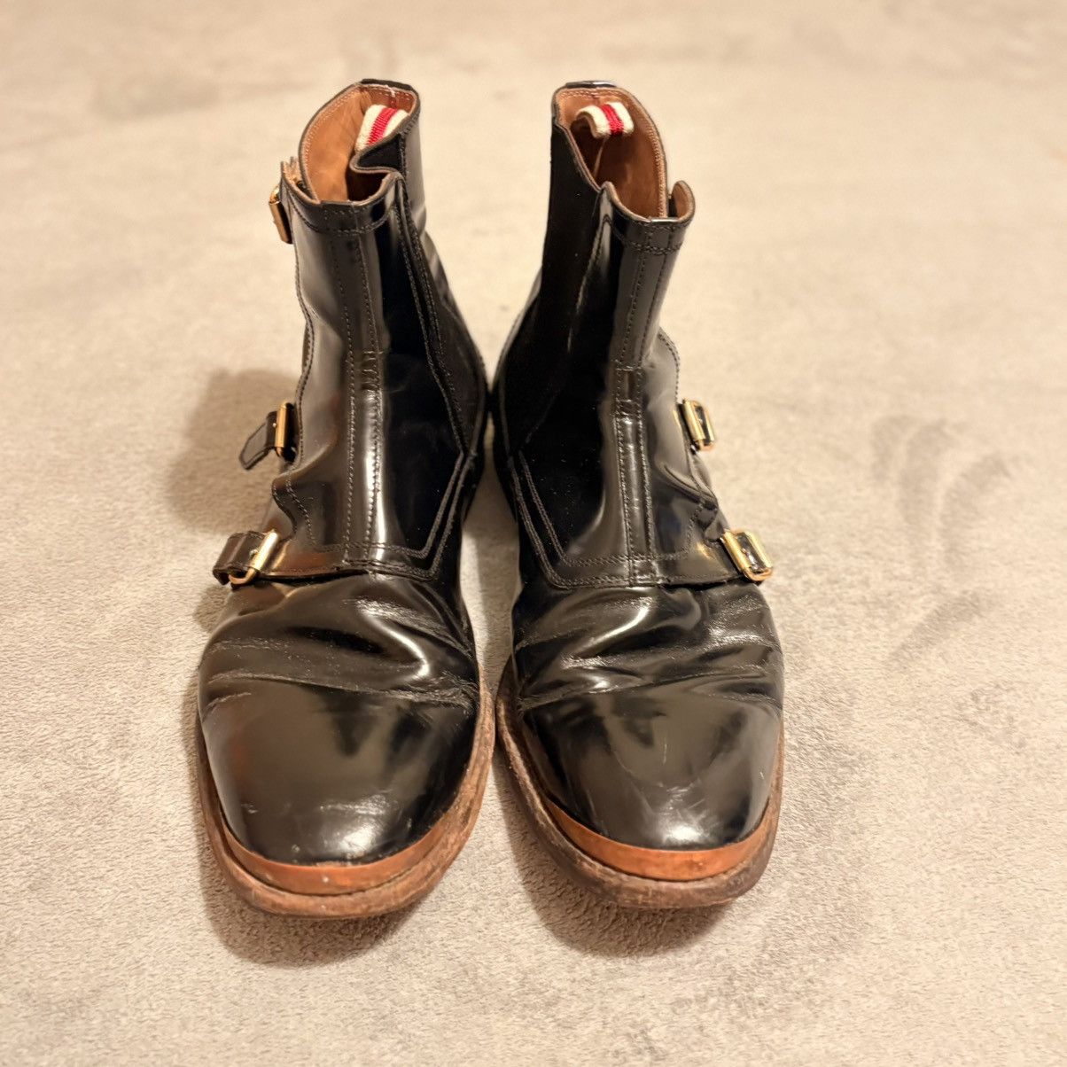 Alexander McQueen Alexander McQueen Punk Triple Buckle Boots Black EU 42 US 9 Size US 9 / EU 42 - 2 Thumbnail