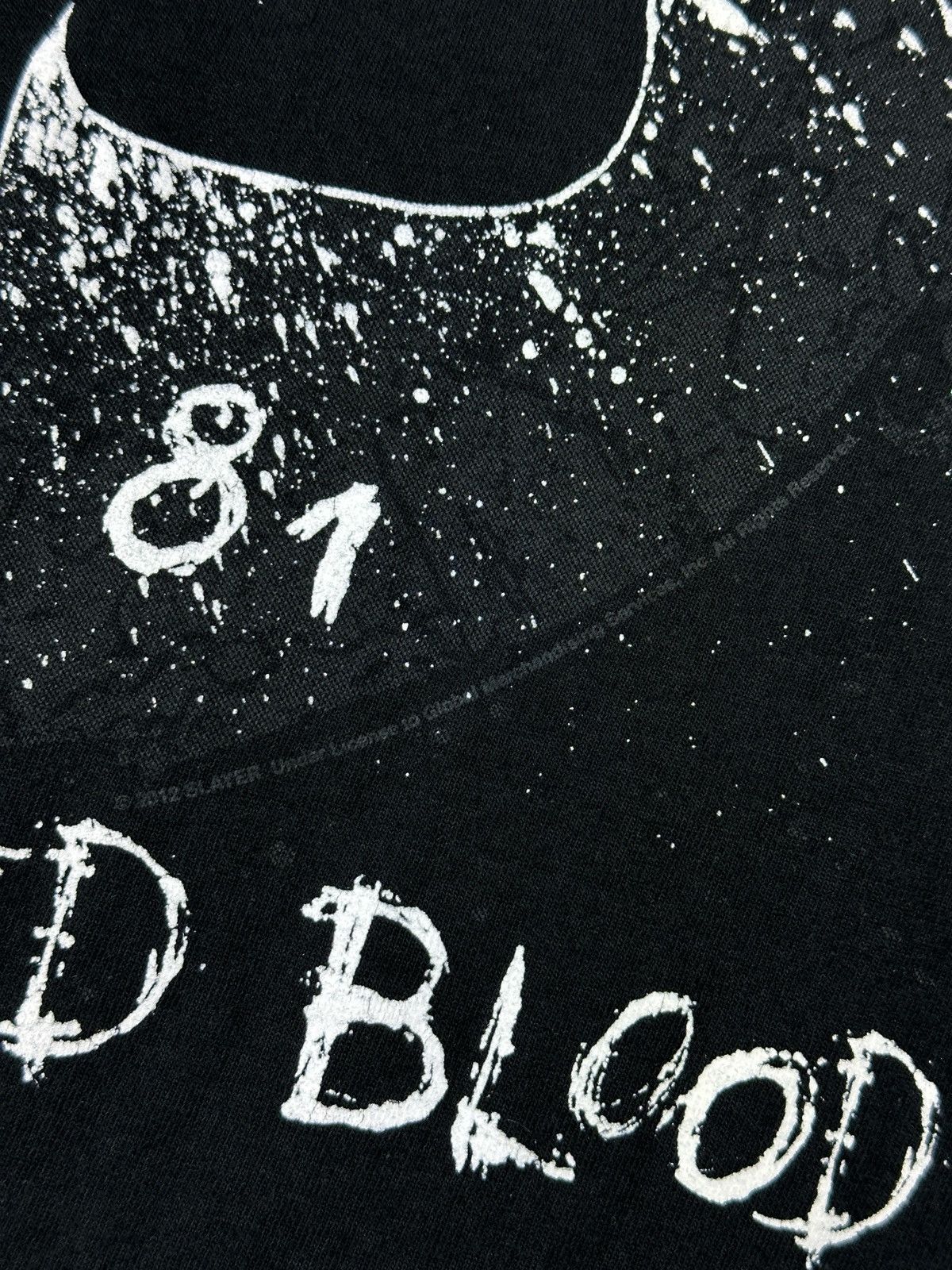 Band Tees × Slayer × Vintage Vintage 2012 Slayer World Painted Blood Graphic Print Tee Size S / US 4 / IT 40 - 5 Thumbnail