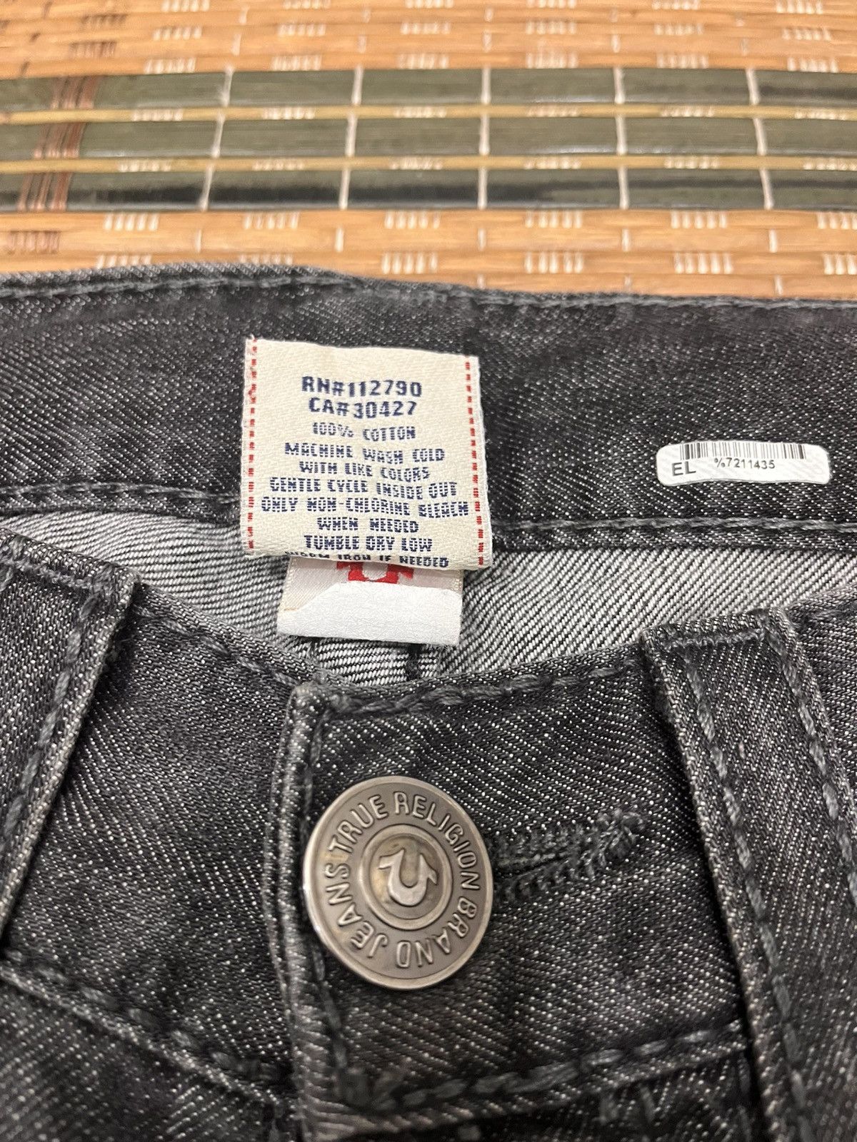 True Religion True Religion Jack Big T Distressed Denim Size US 32 / EU 48 - 6 Thumbnail
