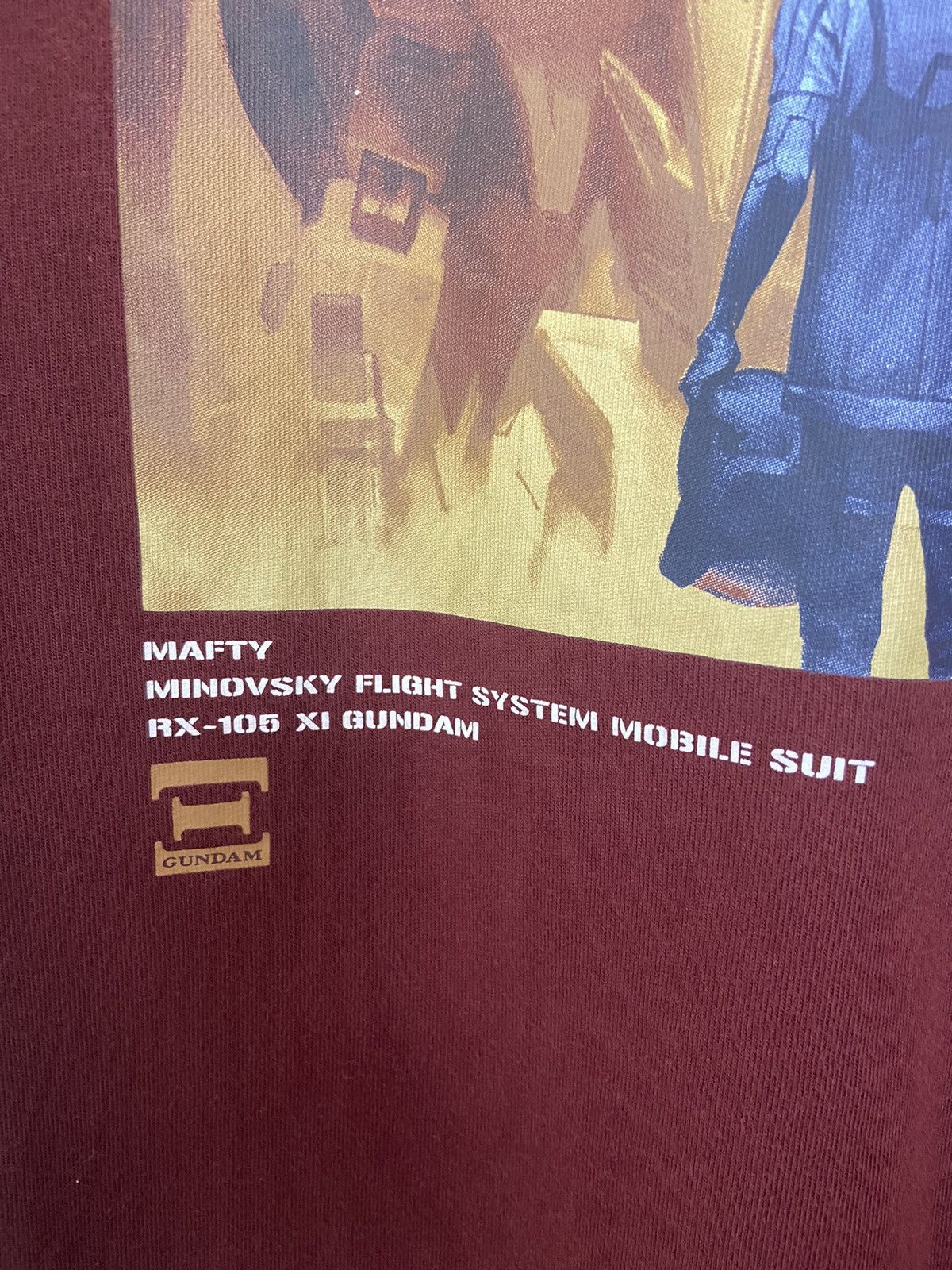 Anime Gundam t shirt Size US M / EU 48-50 / 2 - 4 Thumbnail