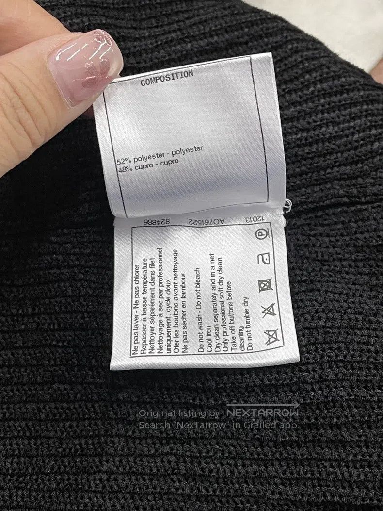 Chanel Chanel Black V-neck dress Size XS / US 0-2 / IT 36-38 - 6 Thumbnail
