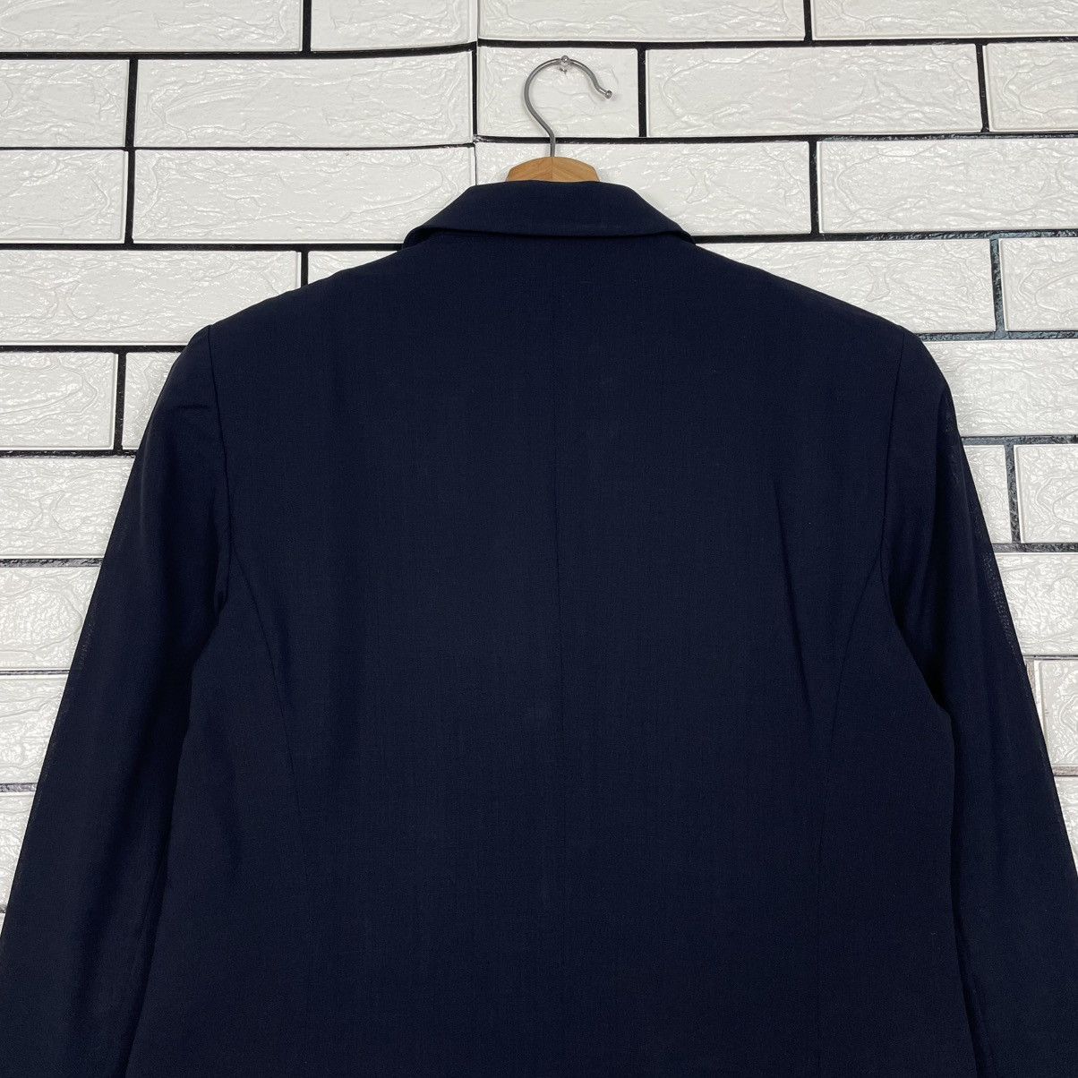Burberry Vintage Burberrys Women Wool Black Jacket Size M / US 6-8 / IT 42-44 - 8 Thumbnail