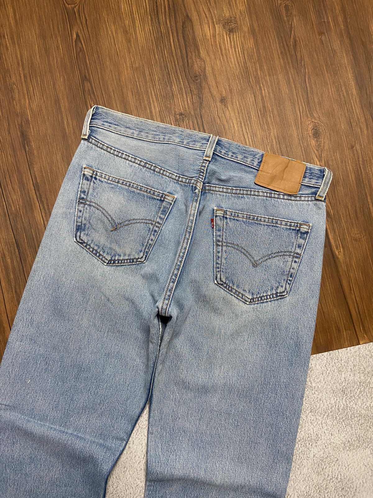 Levi's Vintage 90's Levis 501 stone washed USA jeans Size US 33 - 6 Thumbnail