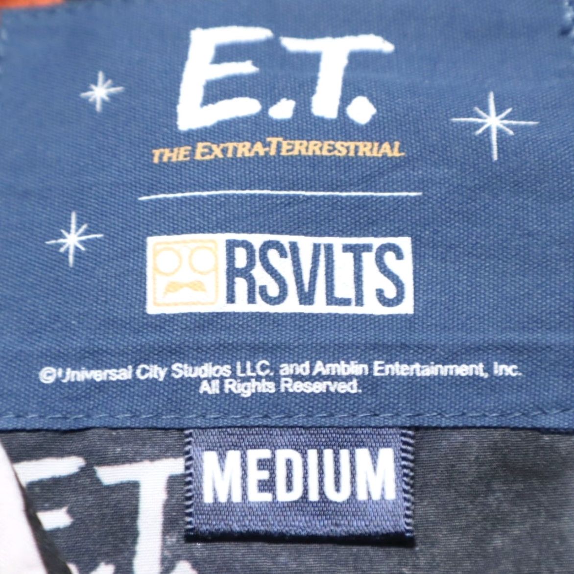 Vintage RSVLTS x ET Movie Poster Kunuflex Button Down Shirt Men's M Size US M / EU 48-50 / 2 - 6 Thumbnail