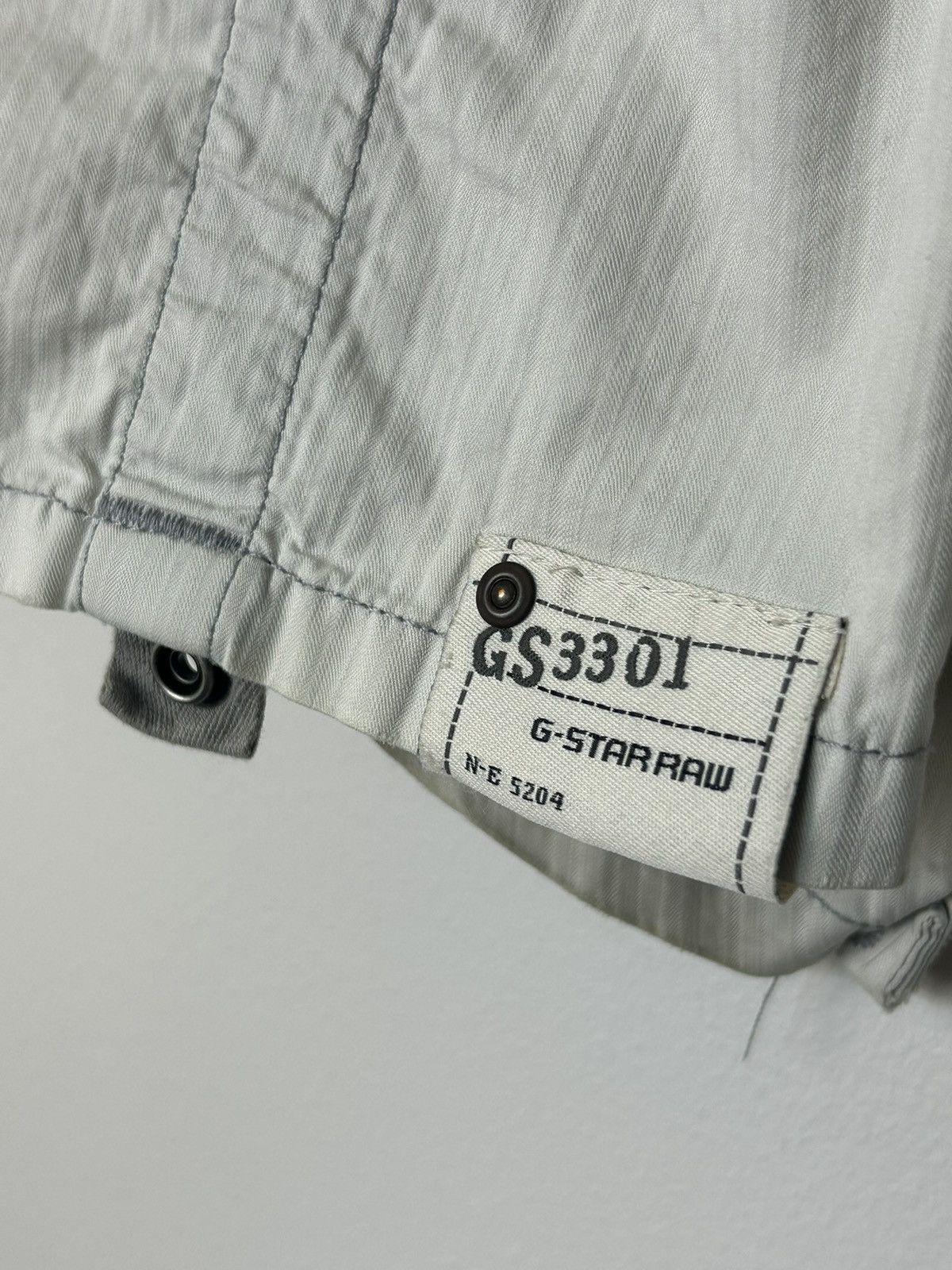 G-Star G Star Raw 3301 Cargo Jacket Size US L / EU 52-54 / 3 - 9 Thumbnail