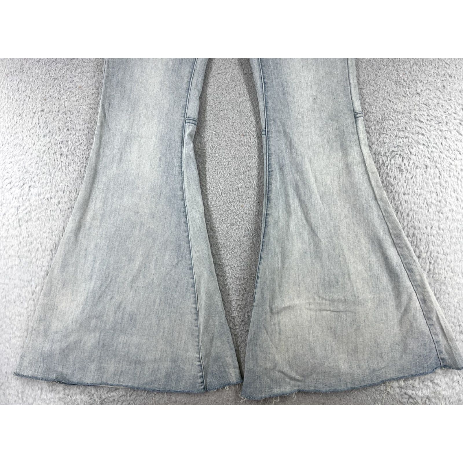 Vintage Vintage Earl Jean Flared Jeans Women’s Large Cotton Blend Blue 80s 90s Retro Denim Size 36" / US 14 / IT 50 - 2 Thumbnail