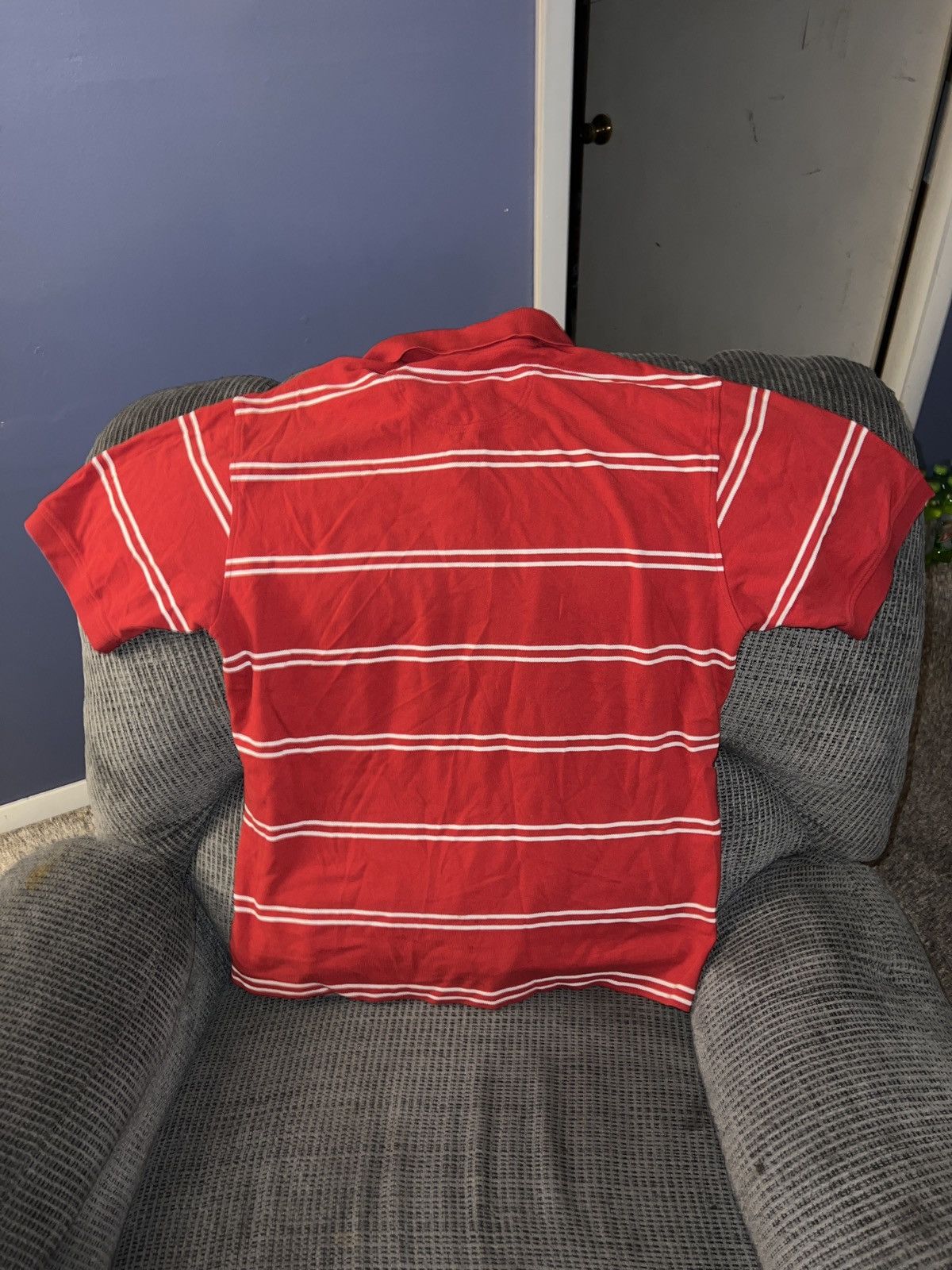 Izod Izod Striped Polo Size US XL / EU 56 / 4 - 4 Thumbnail