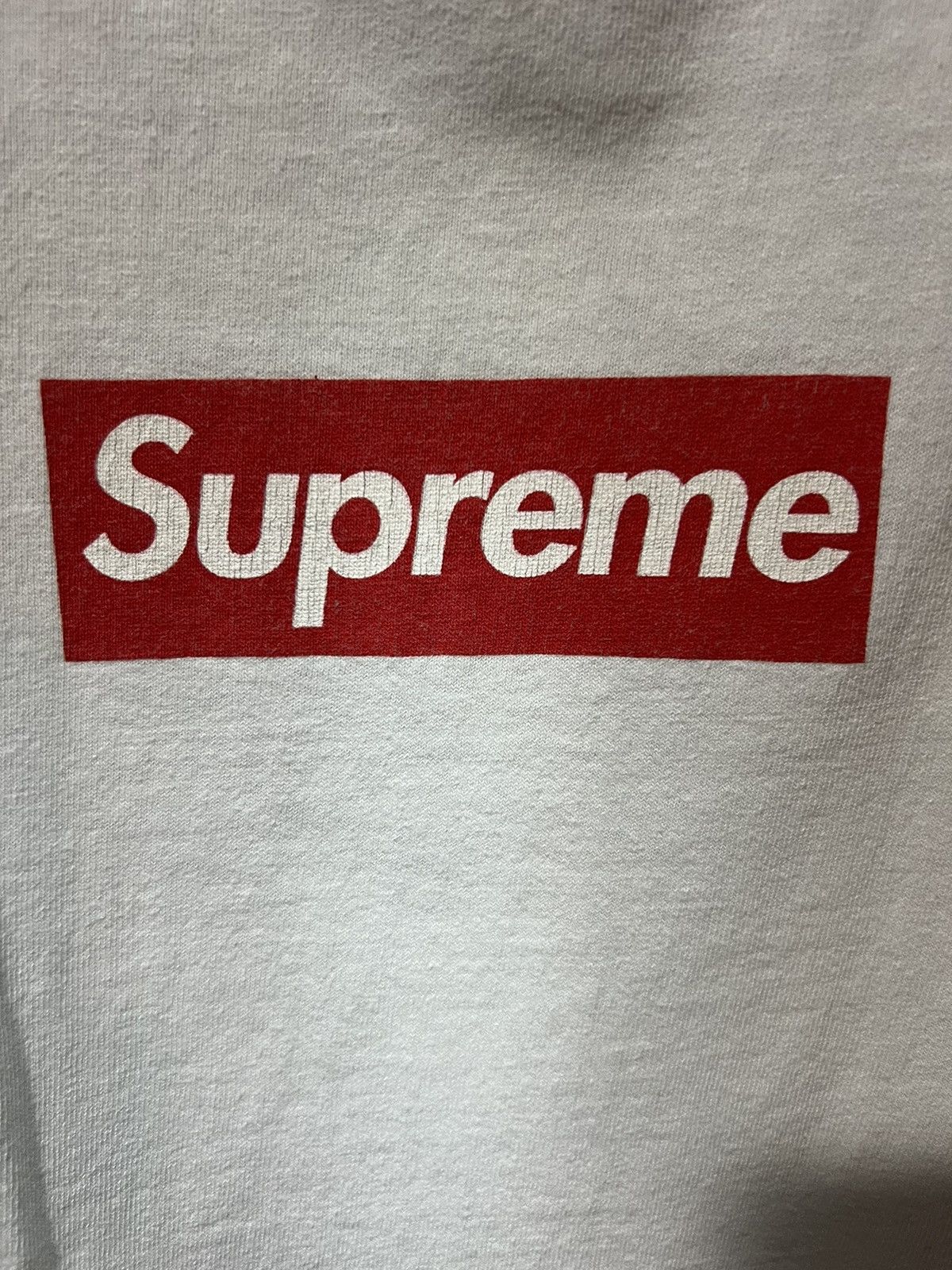 Supreme Supreme Red On White Box Logo Tee 2007 Size US XL / EU 56 / 4 - 4 Thumbnail