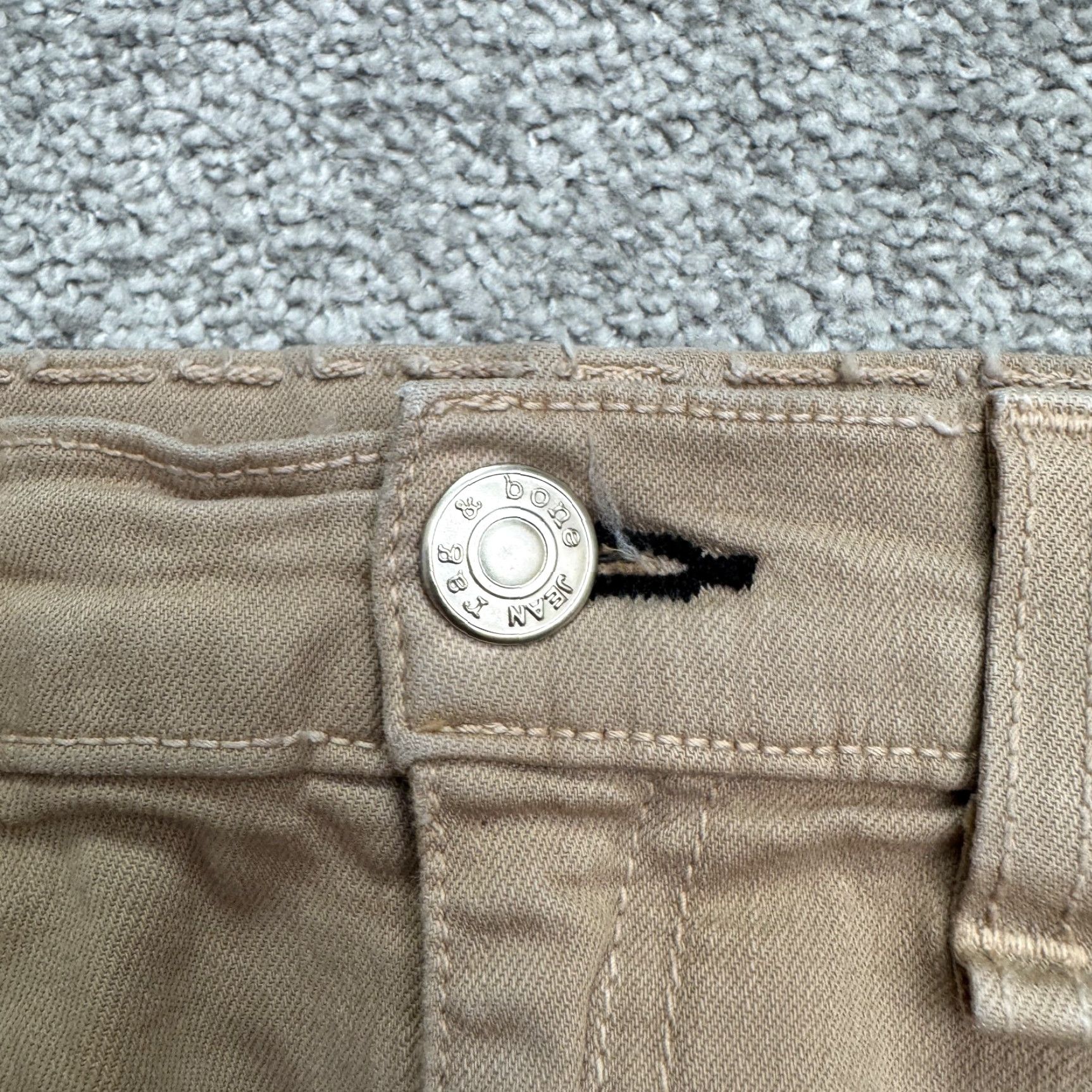 Rag & Bone rag & bone Jeans Womens 26 Tan Brown Mid Rise Stretch Denim Skinny 5-Pocket City Streetwear Womens Size 26" / US 2 / IT 38 - 5 Thumbnail