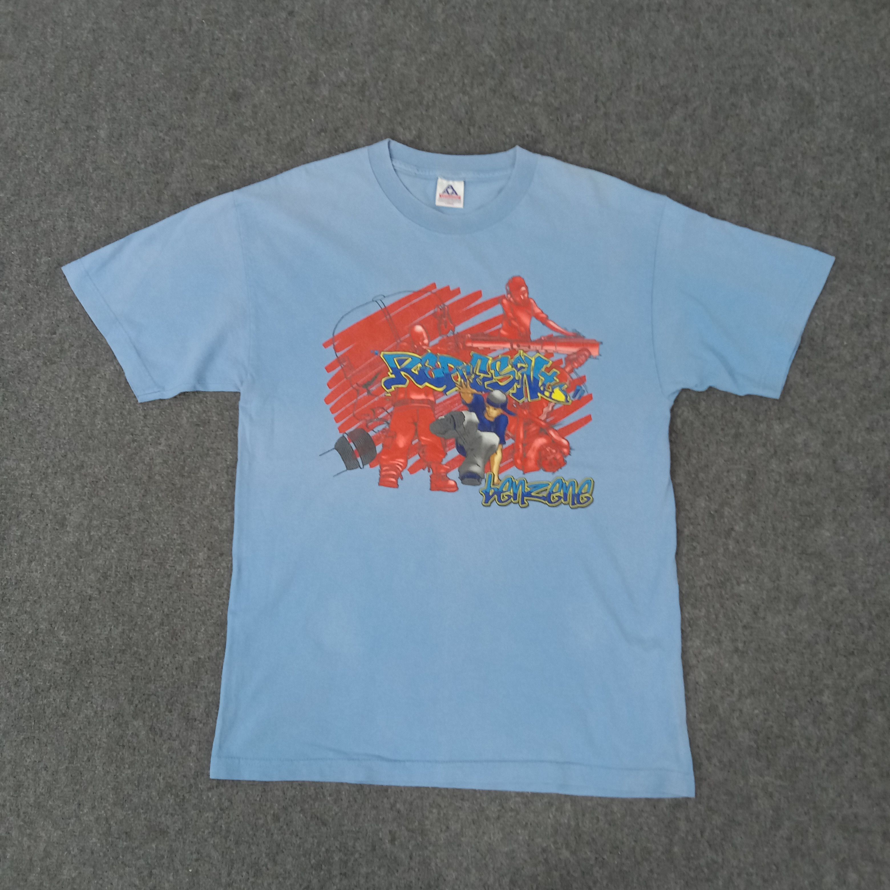 Vintage 90's Represent Benzene American Graffiti Art Tshirt