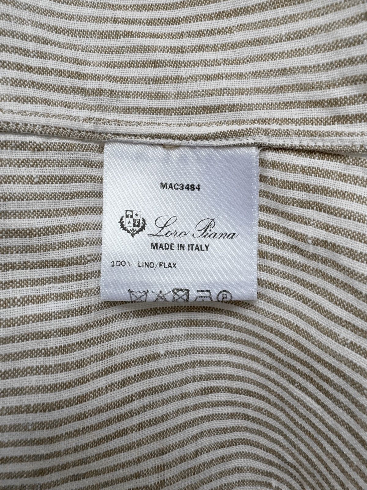 Loro Piana Loro Piana Linen Shirt Size US M / EU 48-50 / 2 - 11 Thumbnail