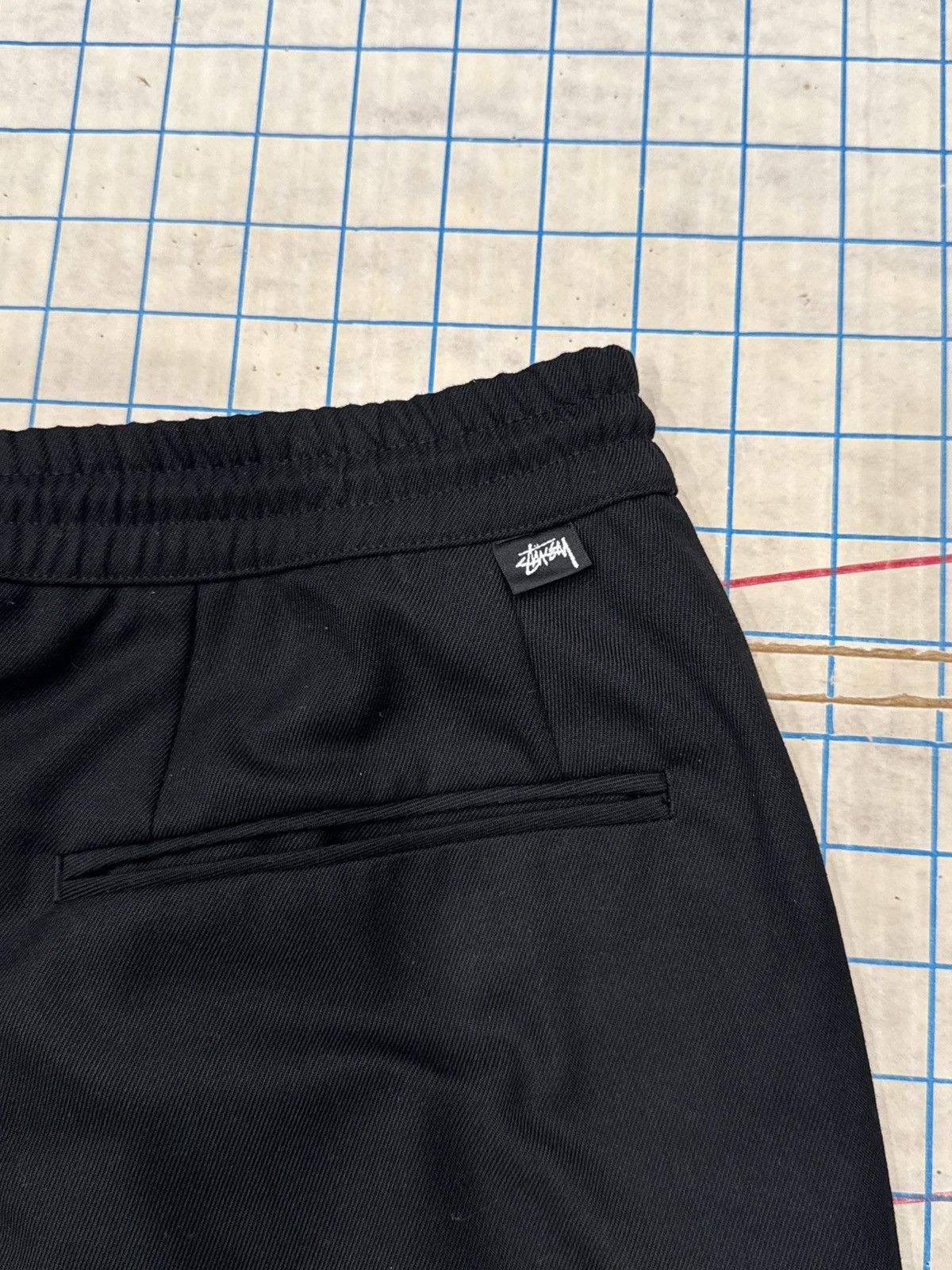 Stussy Stussy Bryan Beach Pants Black Wool Blend Size Medium Mens Size US 34 / EU 50 - 14 Thumbnail