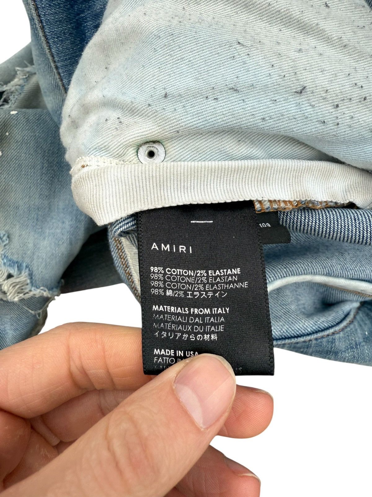 Amiri Amiri night palm denim Size US 34 / EU 50 - 13 Thumbnail