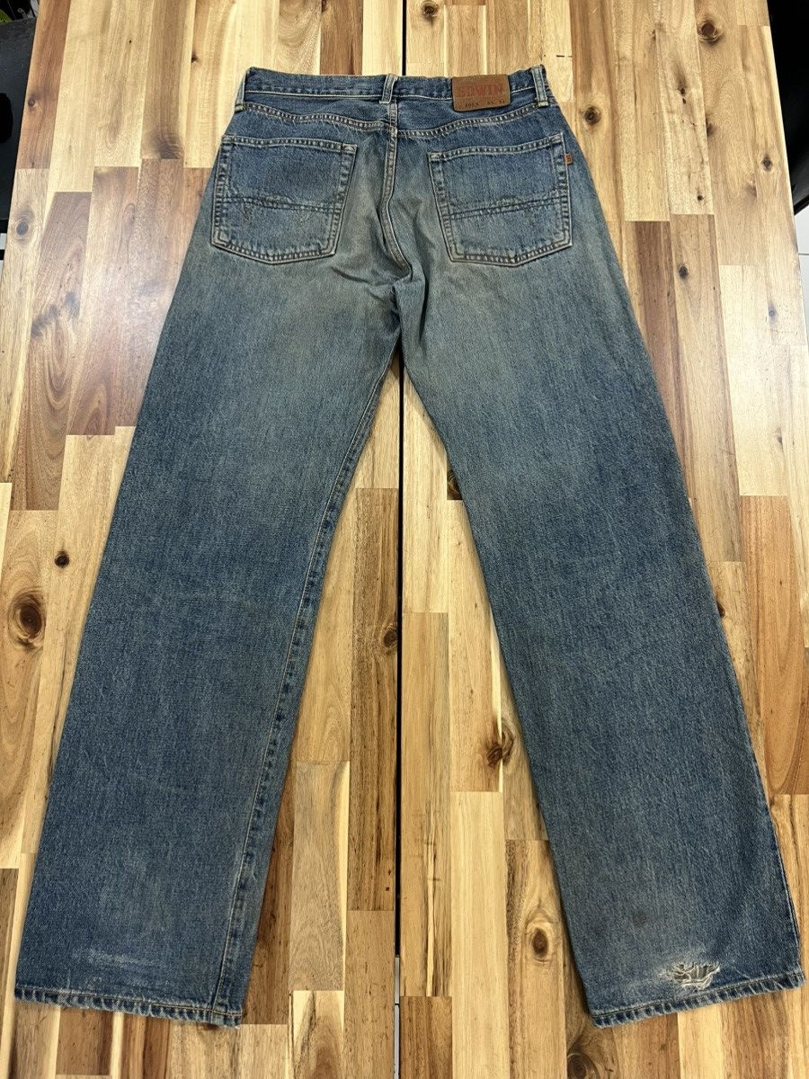 Edwin Vintage Edwin 505X Selvedge TRASHED Denim Jeans Size US 33 - 12 Thumbnail