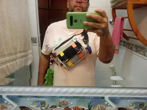 Other Male Canvas Casual Satchel Men Fanny Packs Size ONE SIZE - 4 Thumbnail