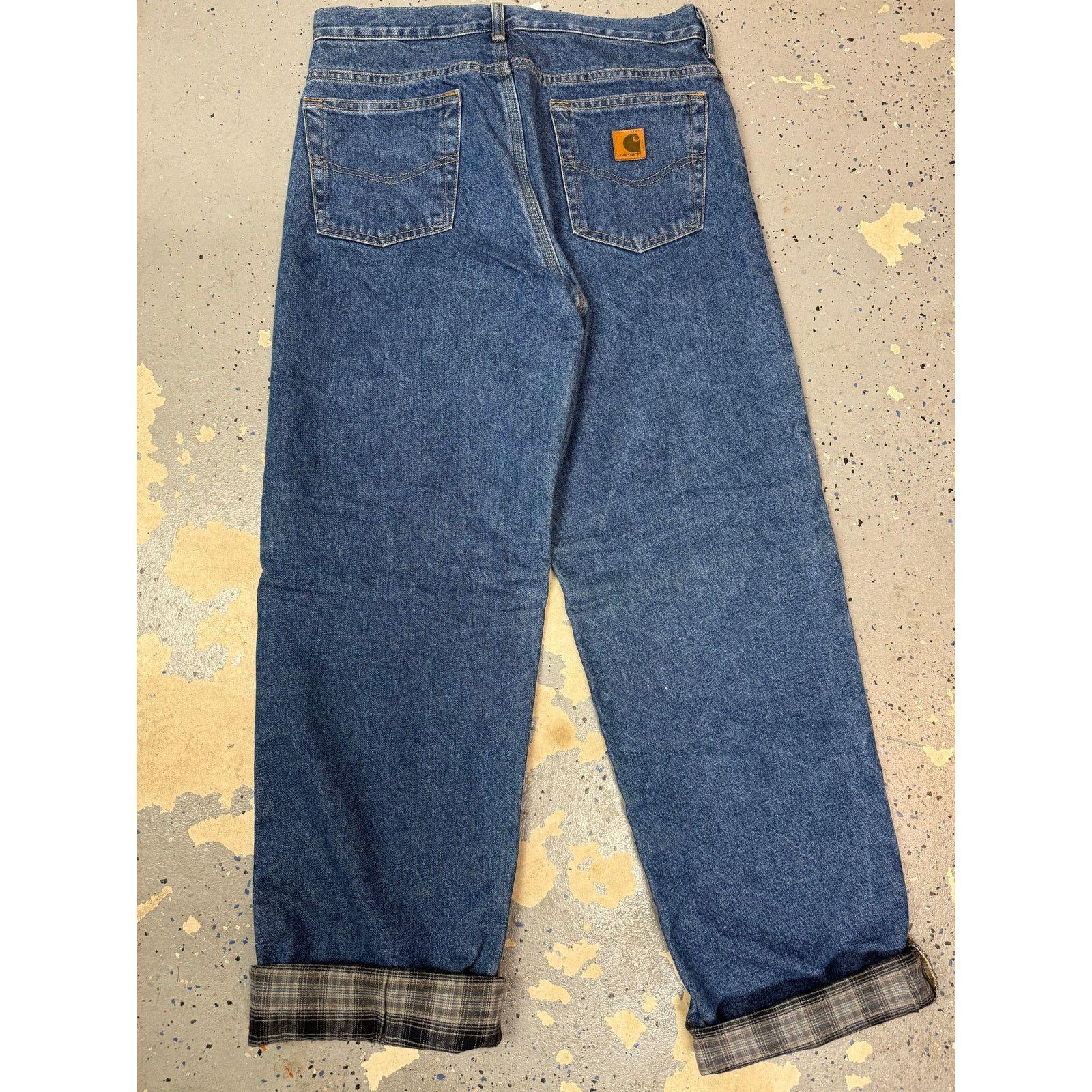 Carhartt Flannel linned Carhartt pants Size US 32 / EU 48 - 6 Thumbnail