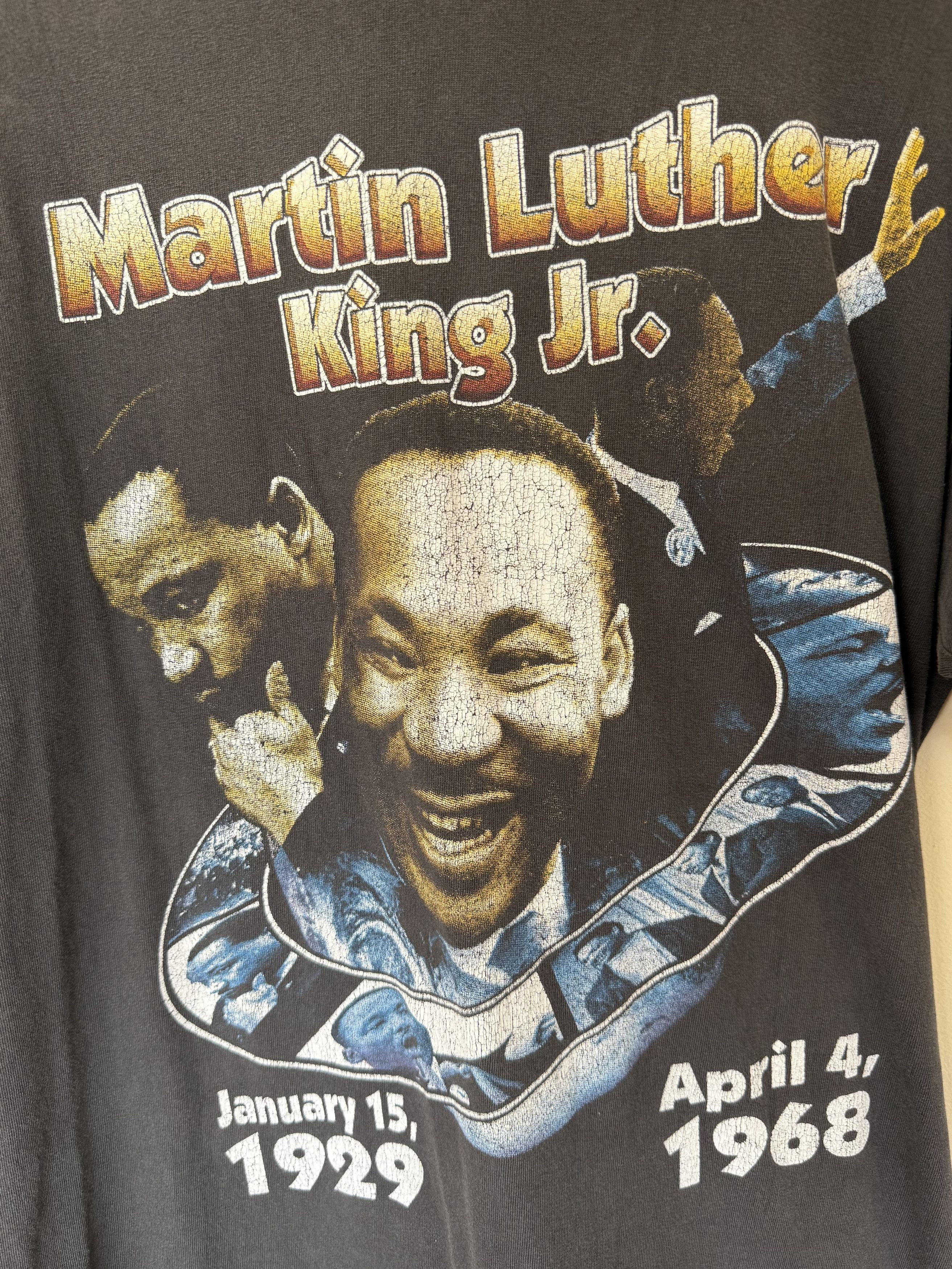 Vintage MLK Memorial Shirt Size US XL / EU 56 / 4 - 3 Thumbnail