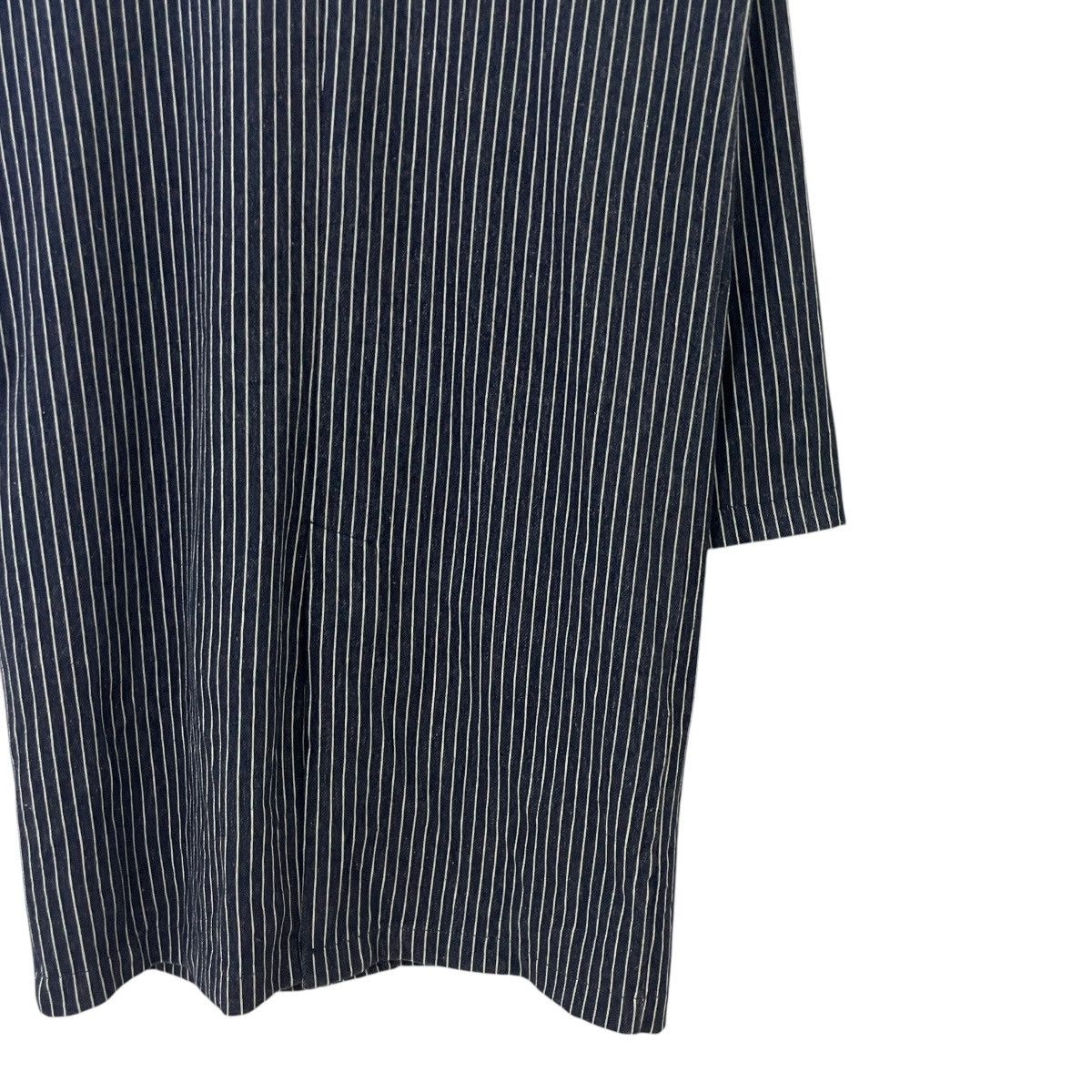 Japanese Brand Vintage Y2k Any Farm Japan Hickory Stripe Jacket Size L / US 10 / IT 46 - 10 Thumbnail