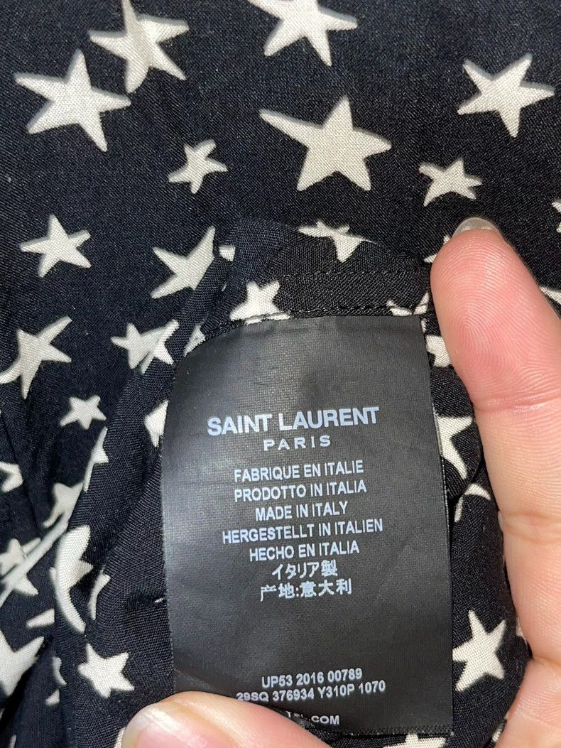 Yves Saint Laurent Saint Laurent size 39 16 FW baby's breath shirt 2502-Nexta Size US M / EU 48-50 / 2 - 4 Thumbnail