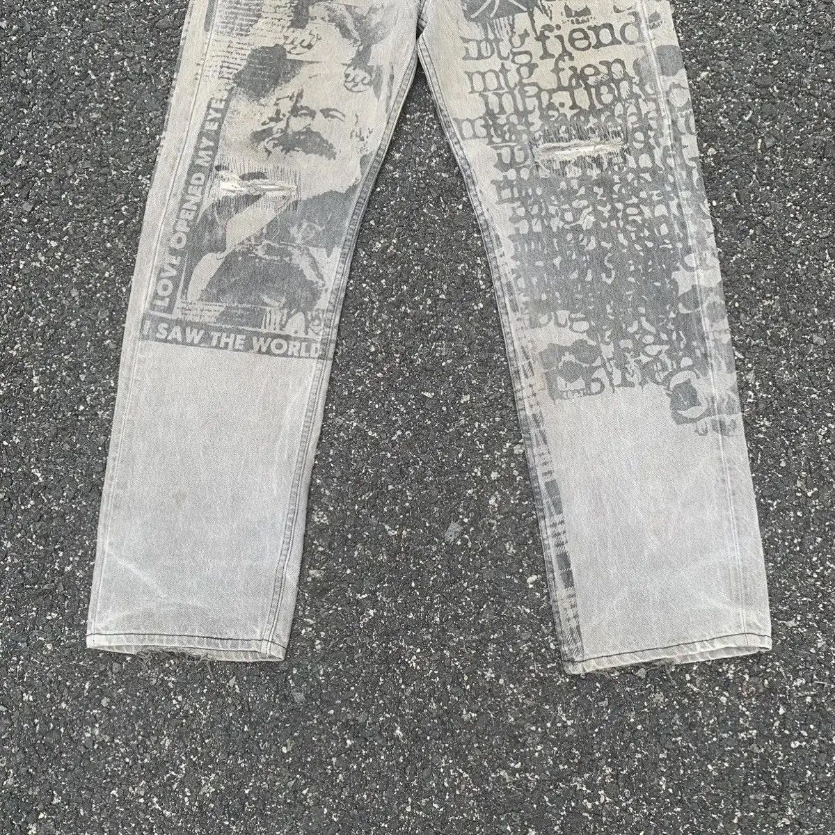 Montage 💥 RARE!! Levi’s Denim Levis Jeans Pants Made In U.S.A Pants Size US 35 - 6 Thumbnail